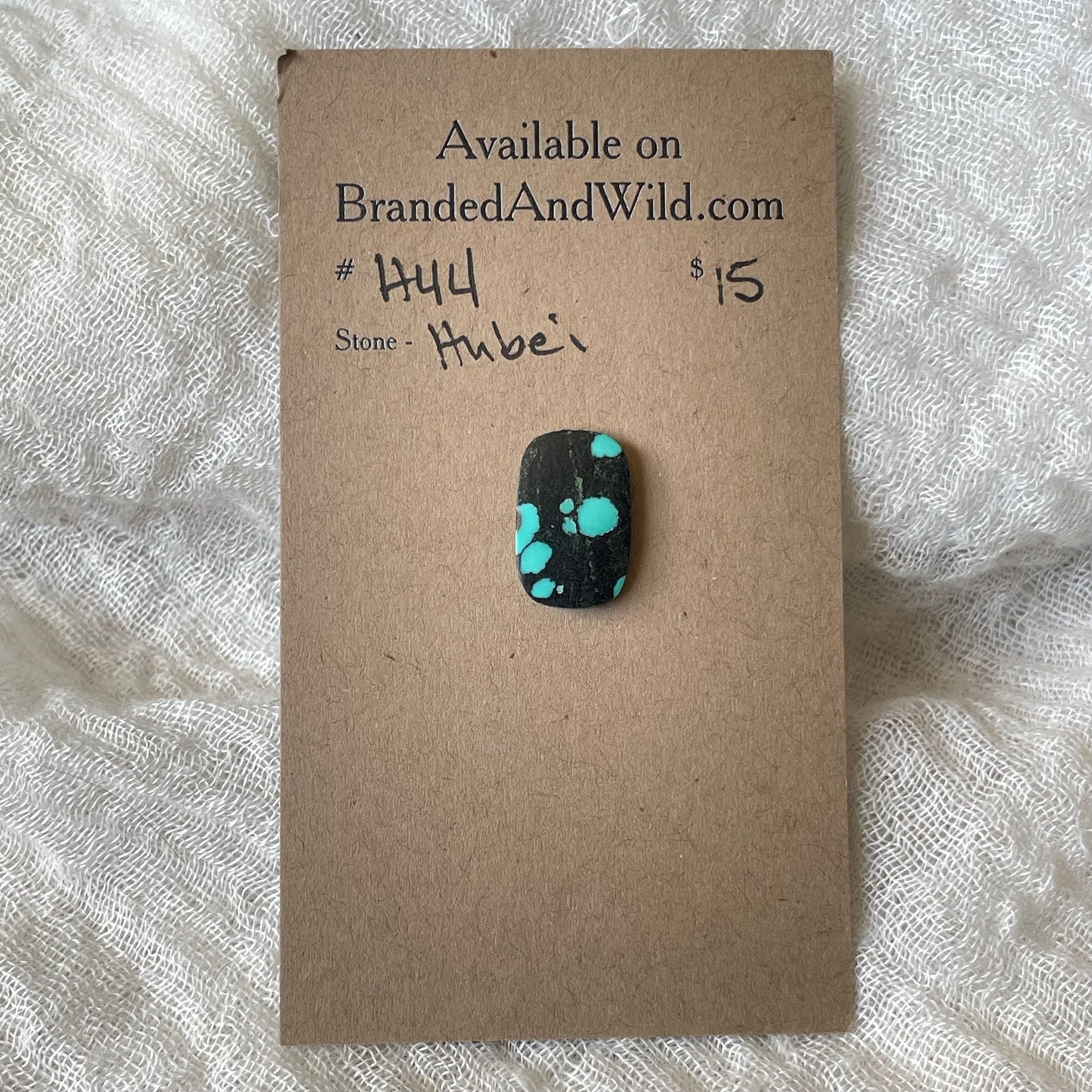 Hubei Turquoise Cabochon - H44 8A735F89-989E-4172-BBDC-6C74E8F7E9FD Brandedandwild.com