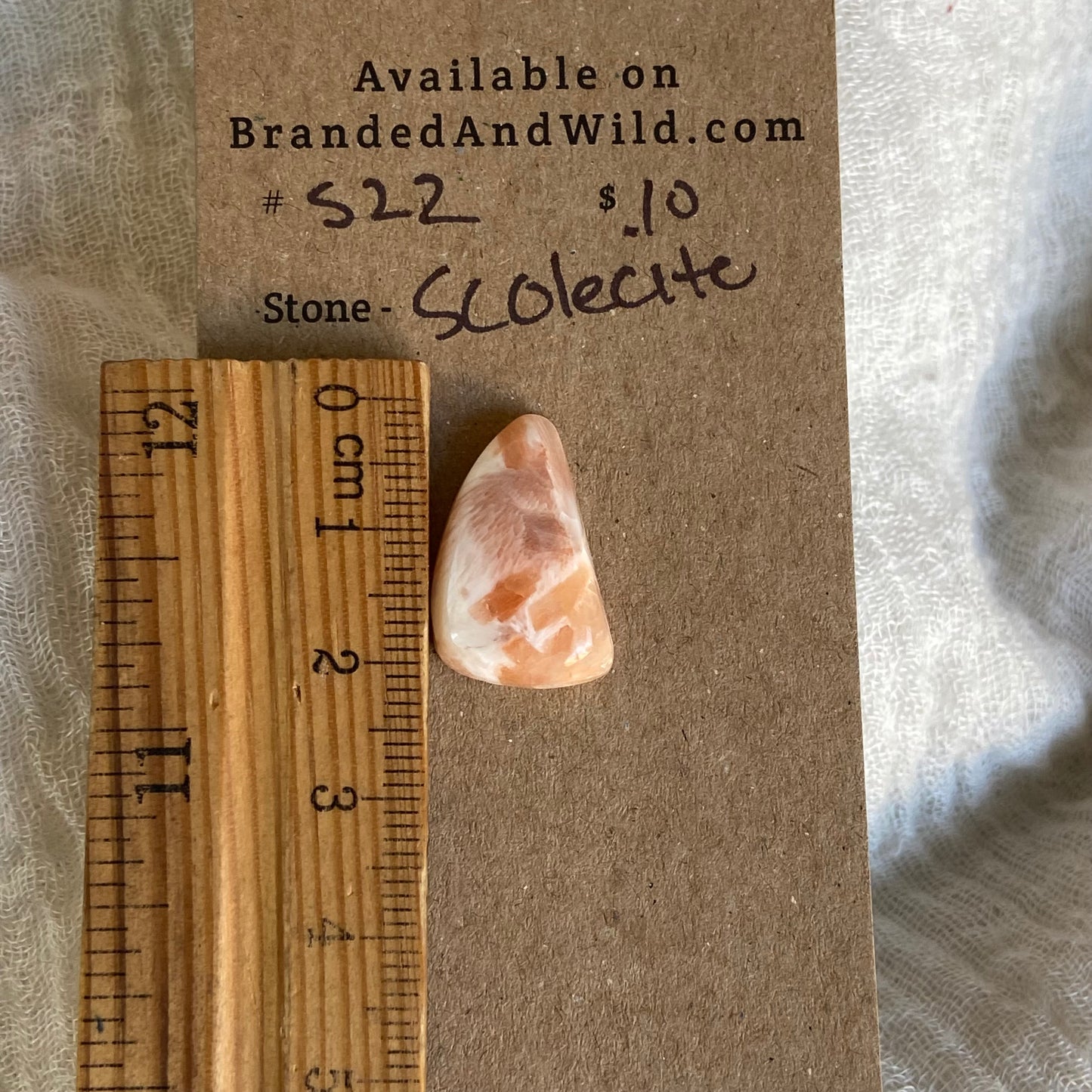 Scolecite Cabochon - S22