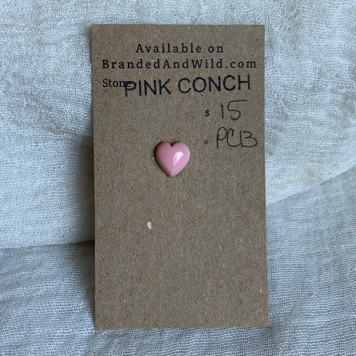 Pink Conch Cabochon - PC13