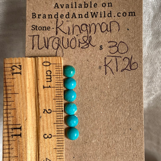 Kingman Turquoise Cabochon - KT26