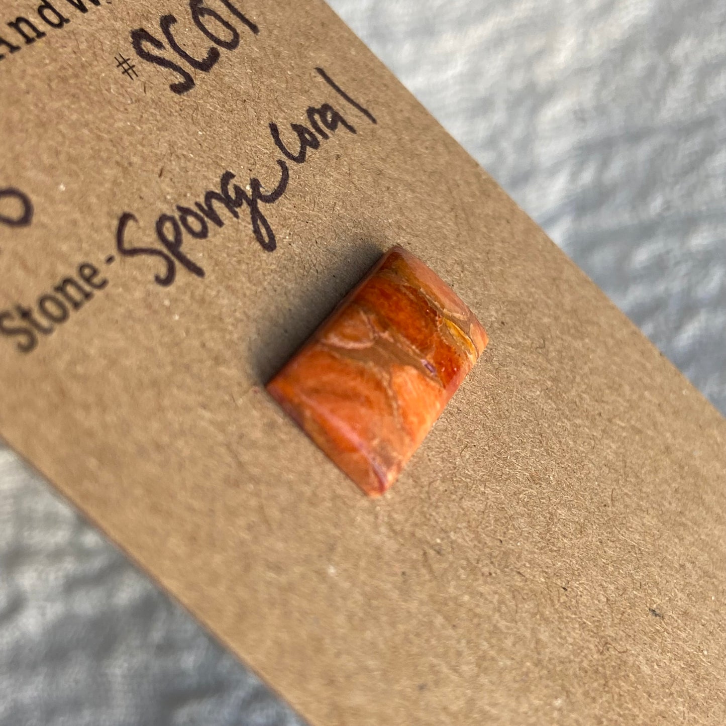 Sponge Coral Cabochon - SC01