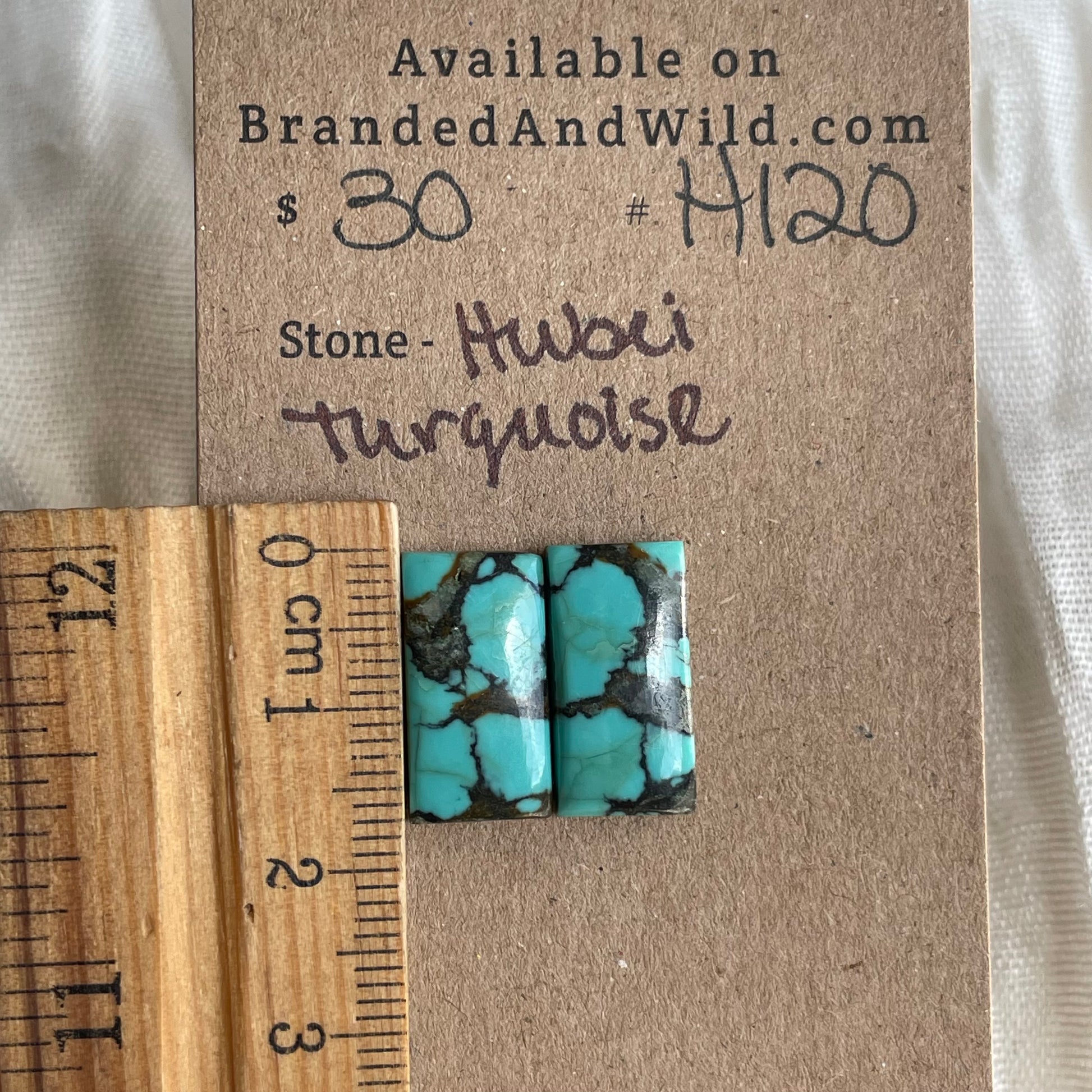 Hubei Turquoise Cabochon - H120 8B242402-5731-4ADF-A50B-8CD5516C848D Brandedandwild.com