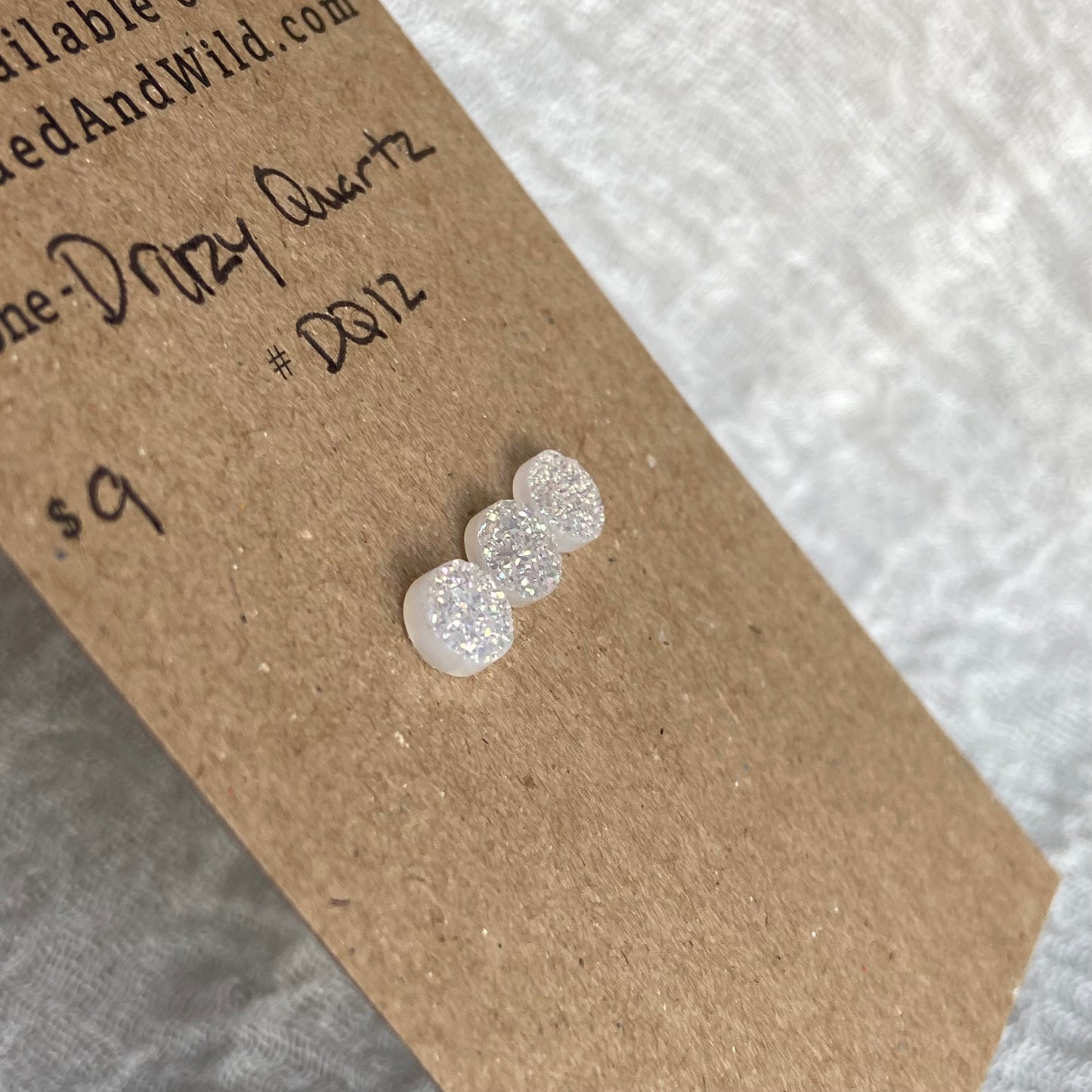 Druzy Quartz Cabochon - DQ12