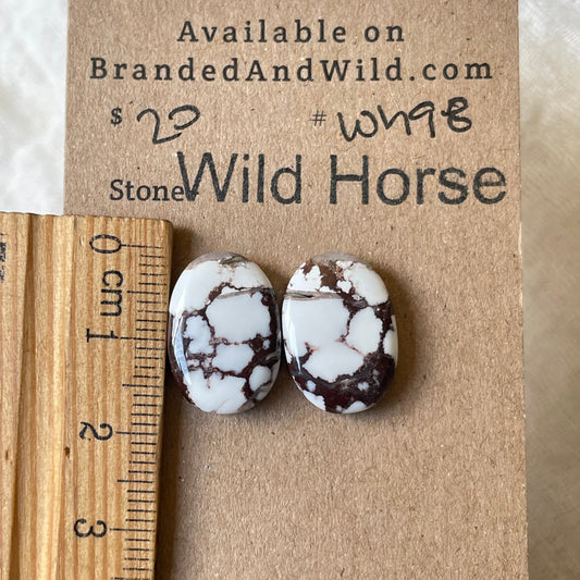 Wild Horse Cabochon - WH98 8B344E88-854F-4B0C-9234-D6000B594734 Brandedandwild.com