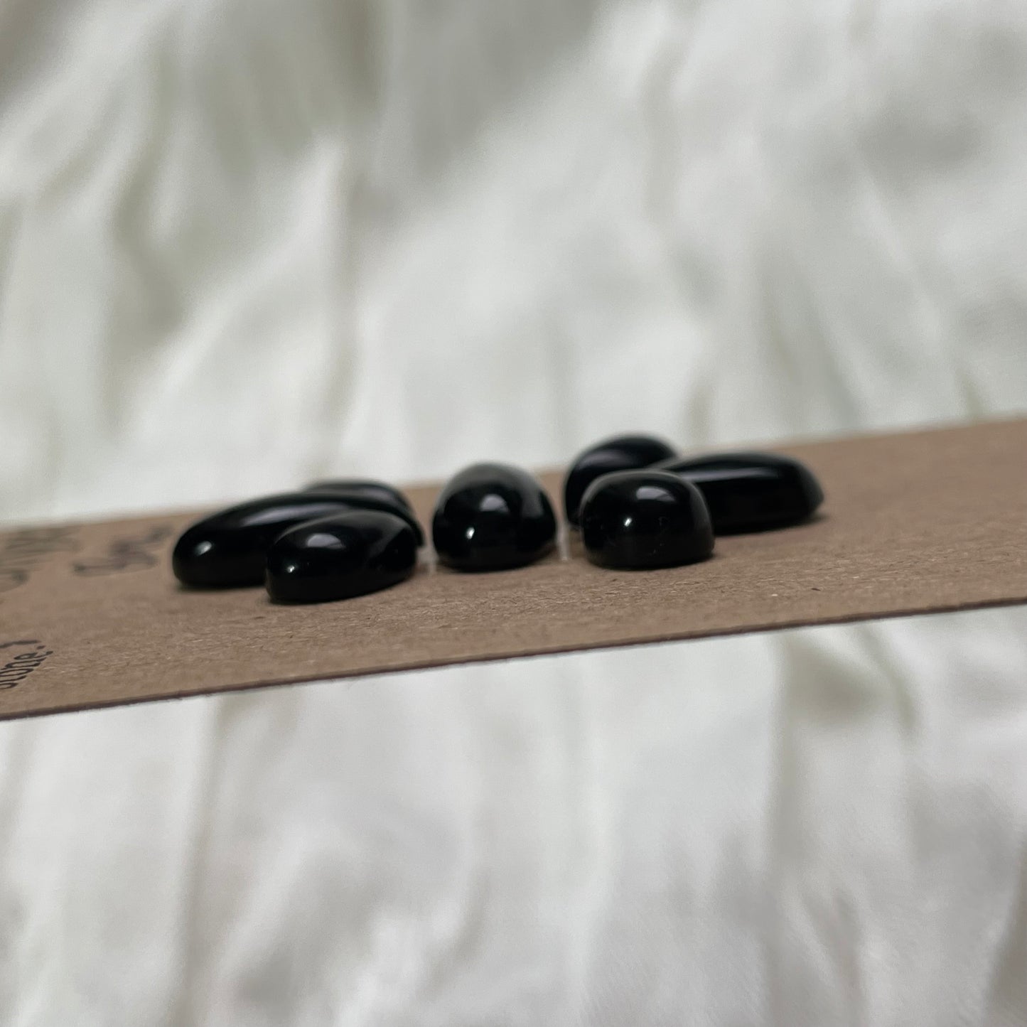 Black Onyx - Cabochon - B006 8B5AF272-53BF-4DEB-8825-44D4F7E36C35 Brandedandwild.com