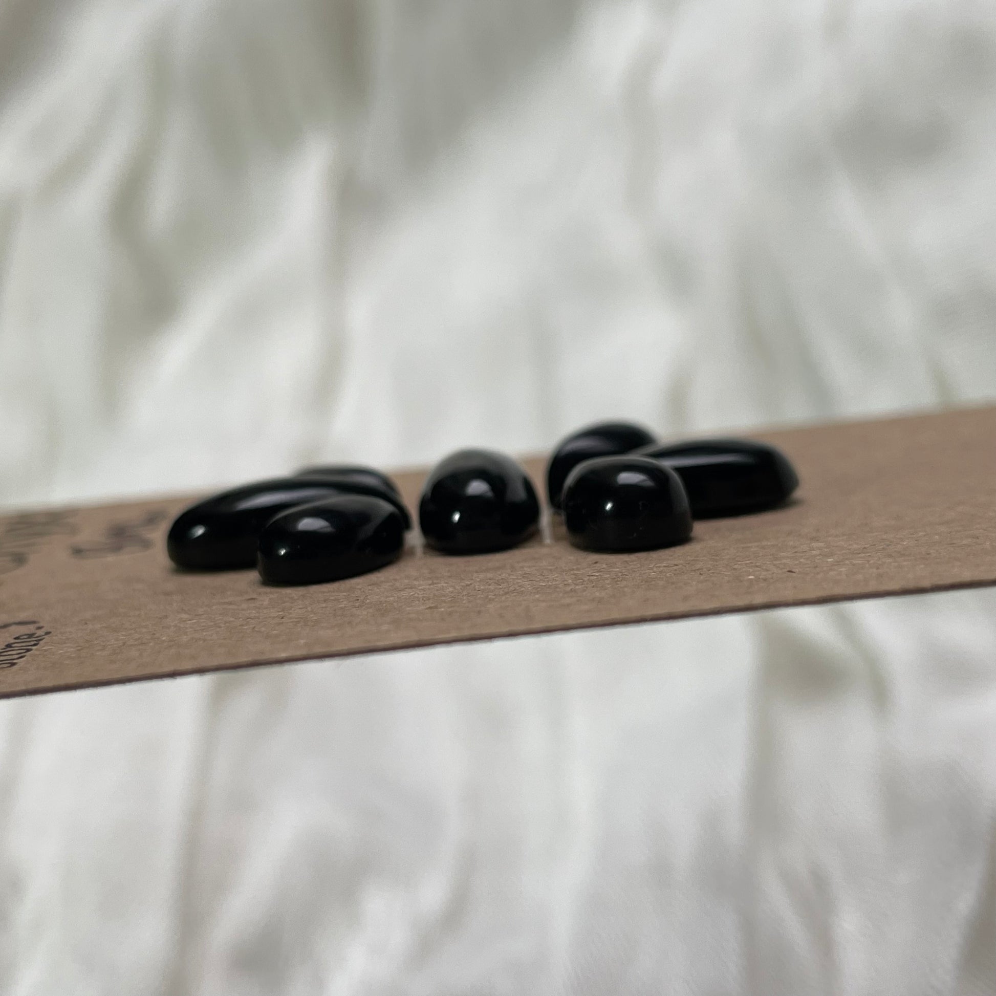 Black Onyx - Cabochon - B006 8B5AF272-53BF-4DEB-8825-44D4F7E36C35 Brandedandwild.com
