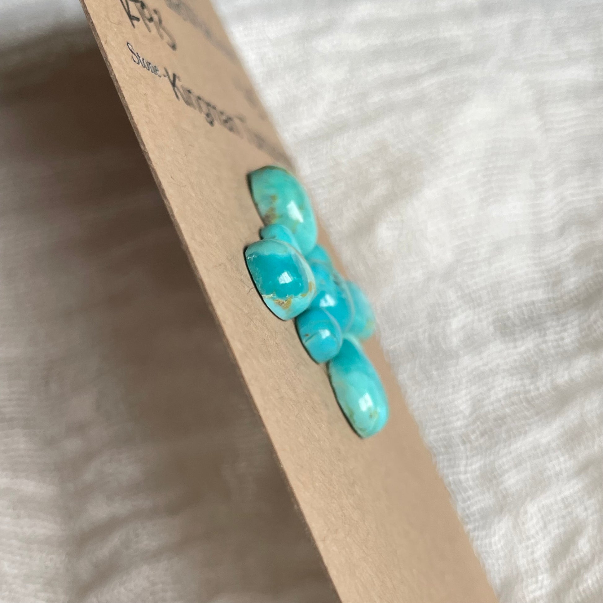Kingman Turquoise Cabochon - KT93 8B5D8D12-9B2F-4B67-B9DC-CF2E732CEA14 Brandedandwild.com
