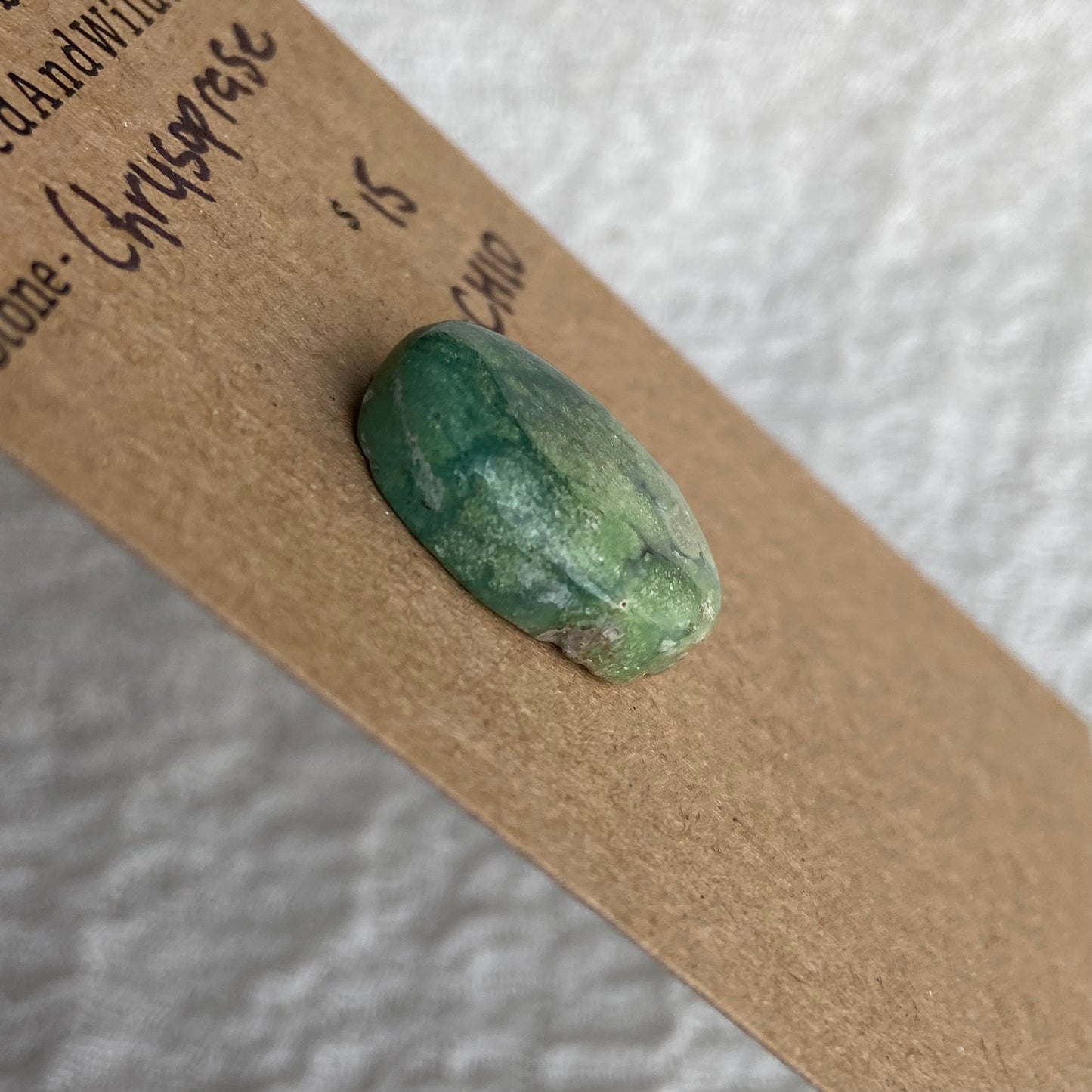 Chrysoprase Cabochon - Ch10