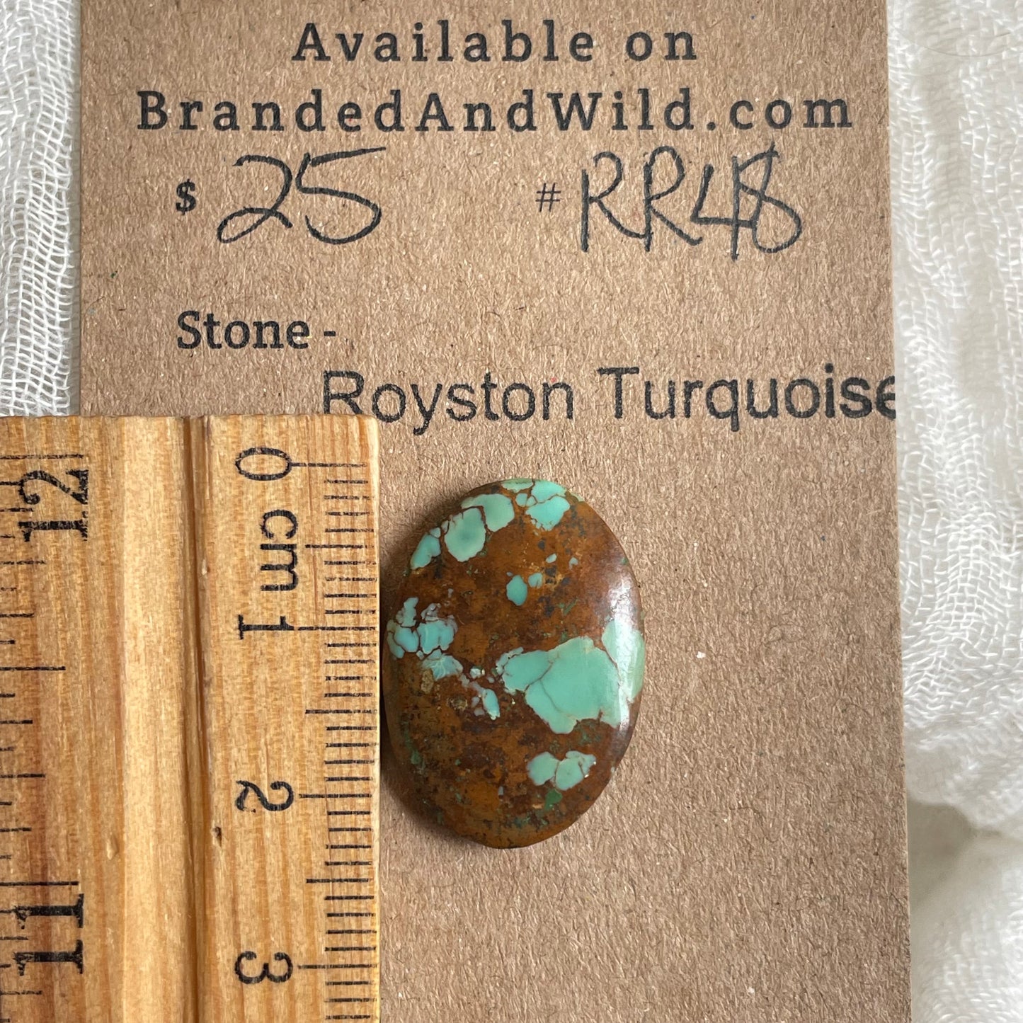 Royston Ribbon Turquoise Cabochon RR48 8BBA042E-C742-419D-952A-069AAEC629EE Brandedandwild.com