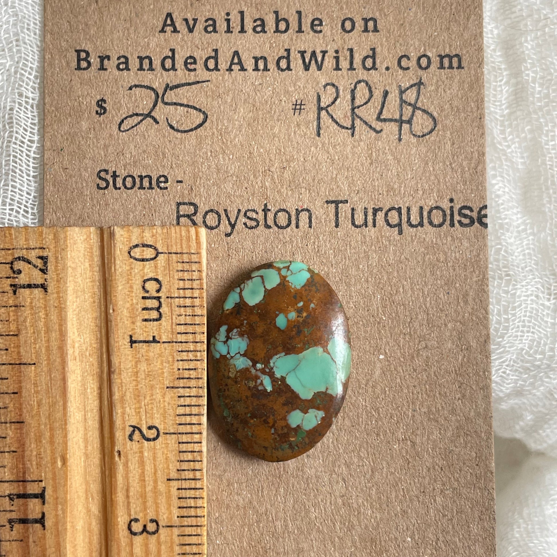 Royston Ribbon Turquoise Cabochon RR48 8BBA042E-C742-419D-952A-069AAEC629EE Brandedandwild.com