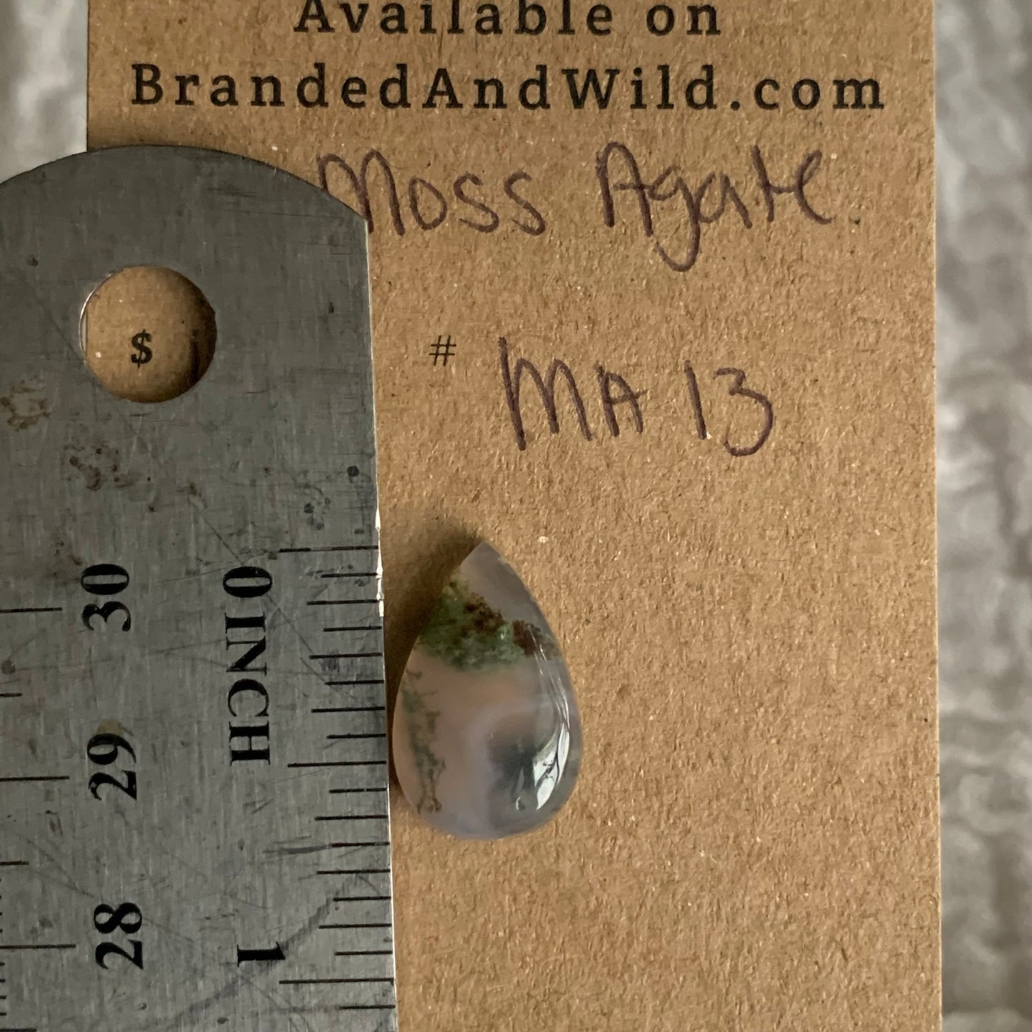 Moss Agate Cabochon- MA13