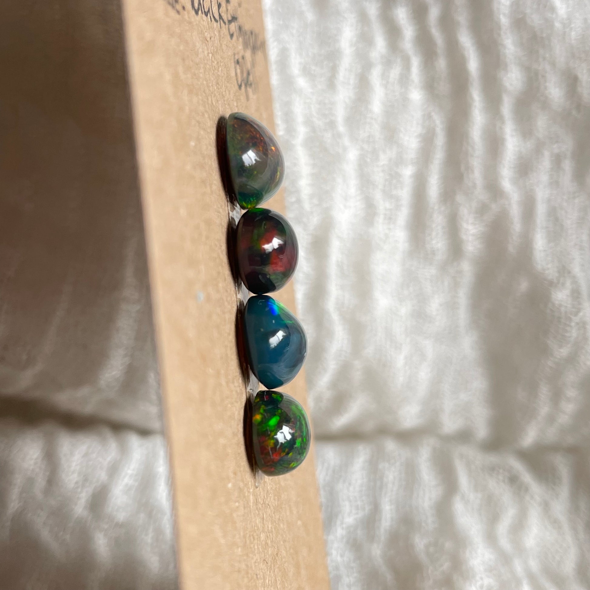 Black Opal - Cabochon - B002 8C02731F-D968-44D8-B1BA-6F3940896673 Brandedandwild.com