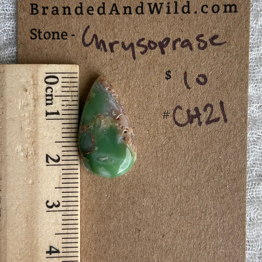 Chrysoprase Cabochon - Ch21