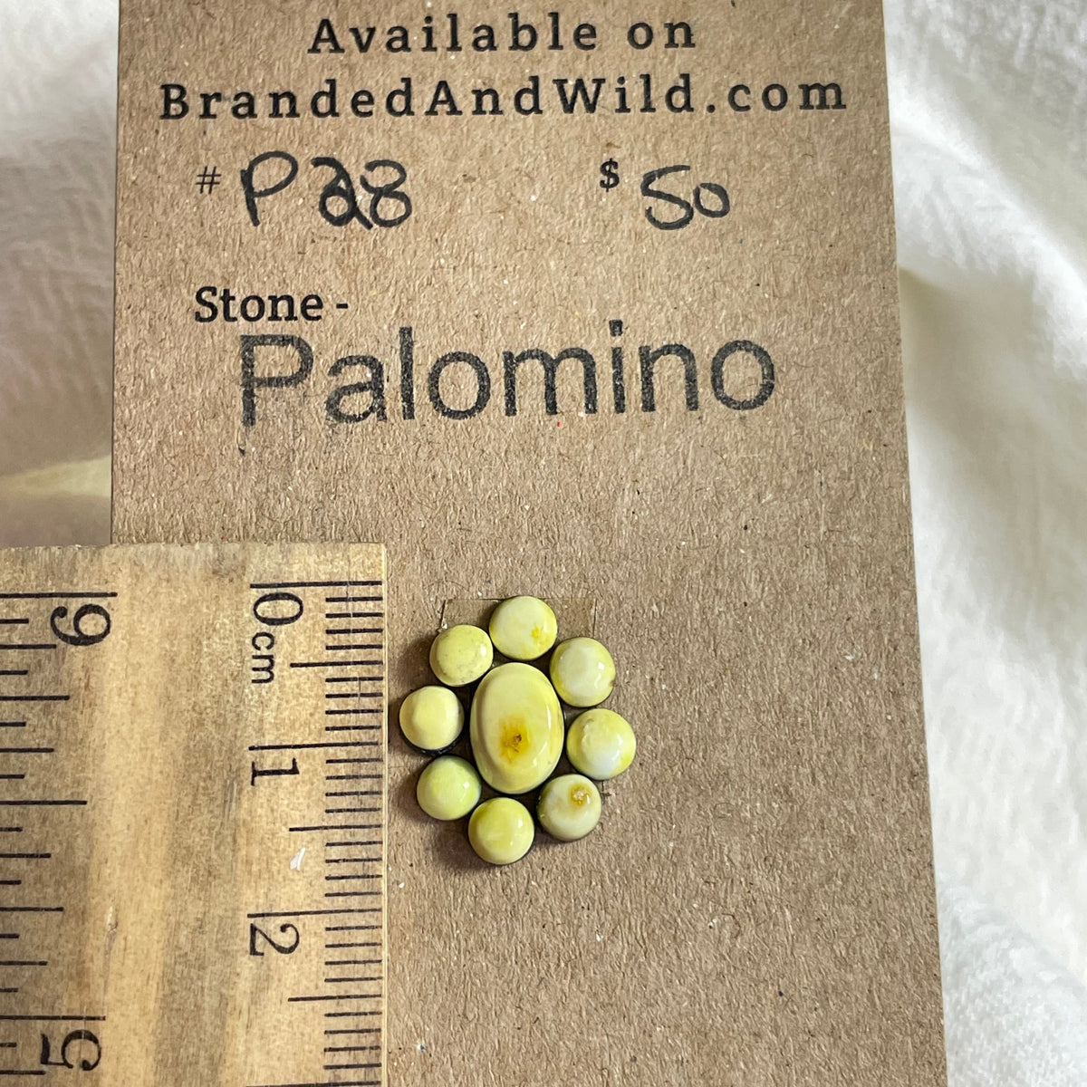 Palomino Cabochon - P28 8C1FF418-179B-4DD0-809D-FAD51134C34C Brandedandwild.com