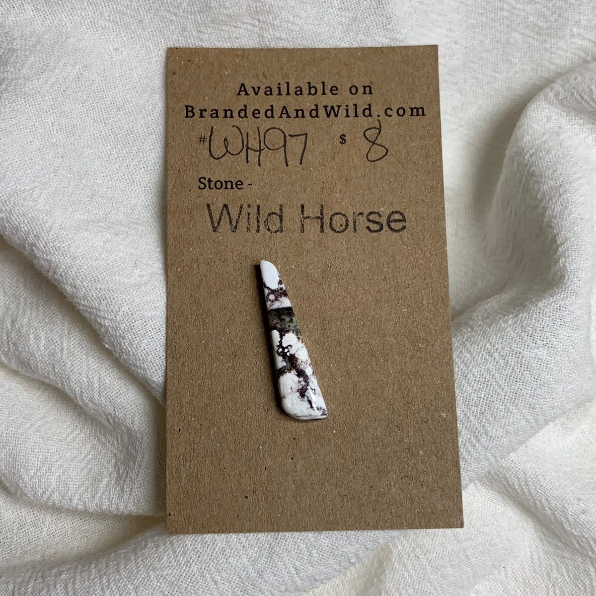 Wild Horse Cabochon - WH97 8C2DA430-265E-43DD-85B6-1EFF98D3BC5A Brandedandwild.com