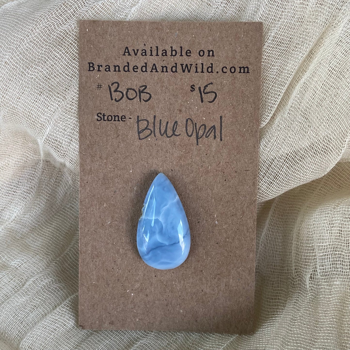 Blue Opal Cabochon - B013