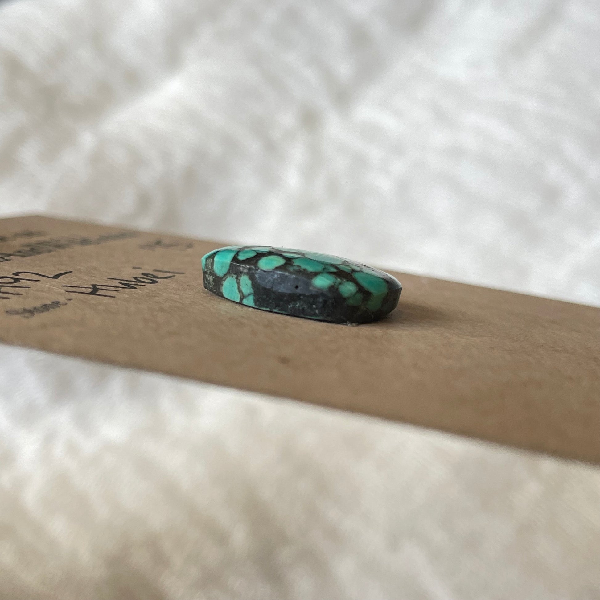 Hubei Turquoise Cabochon - H192 8CA5BFFC-28FA-4C6C-81C5-F4B74C560FD1 Brandedandwild.com