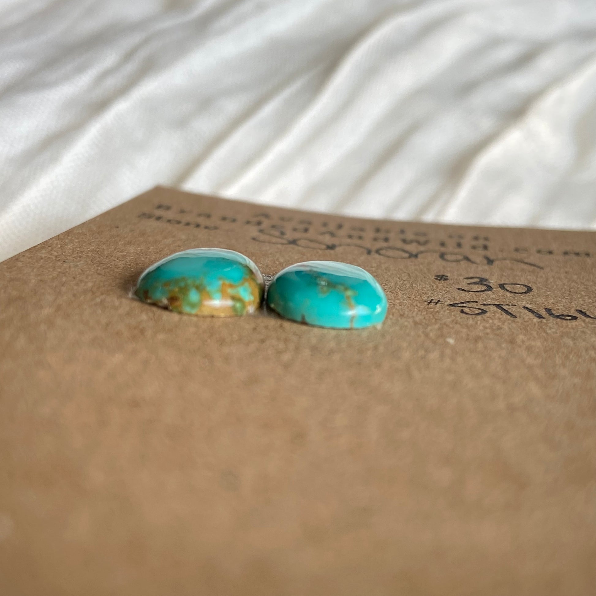 Sonoran Turquoise Cabochon - ST164 8CB17F4F-F60F-47F2-B1DE-F99B93C16C01 Brandedandwild.com