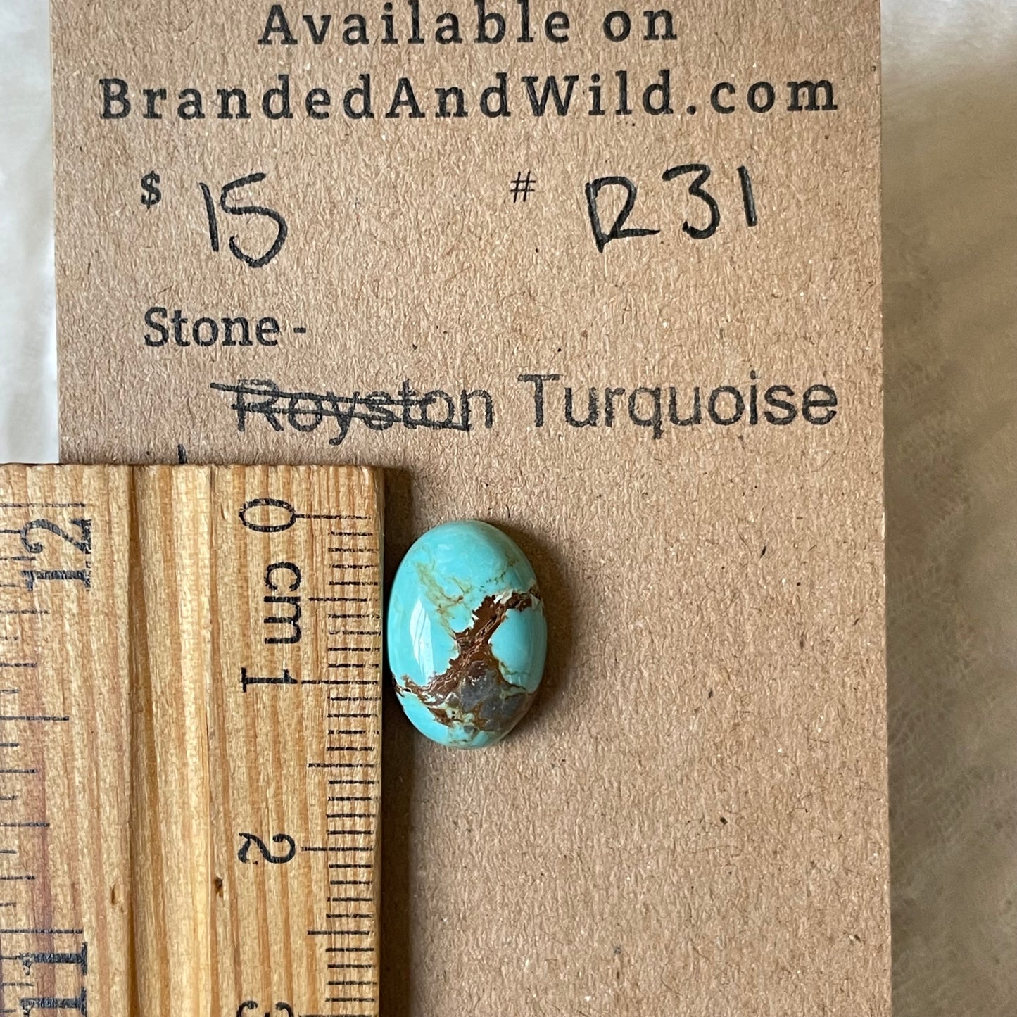 #8 Turquoise Cabochon - R31 8CDA4442-310C-4523-9CF5-E23B63D95BA9 Brandedandwild.com