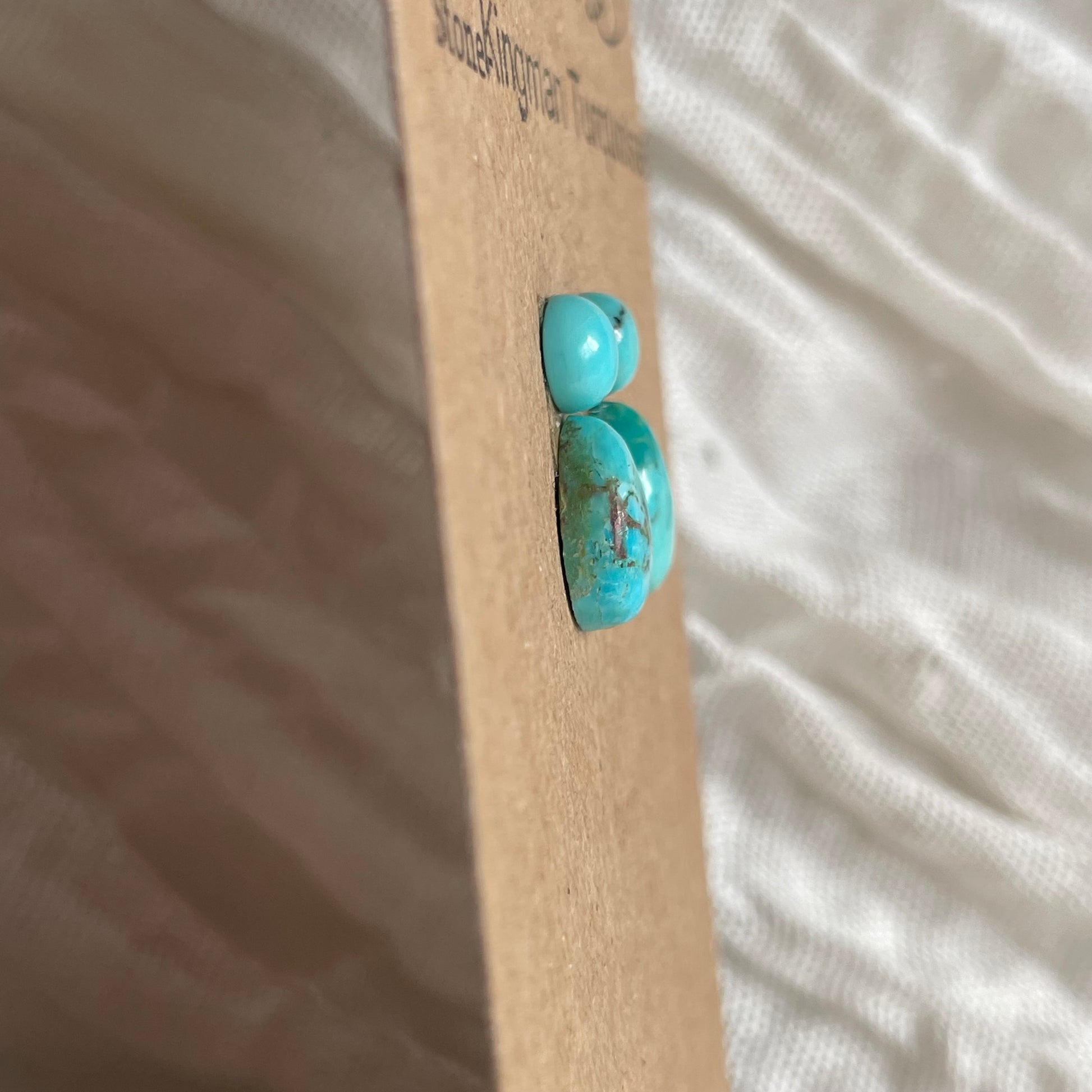 Kingman Turquoise Cabochon - KT23 8CDEECF6-4172-4606-A217-B18F401FA37D Brandedandwild.com