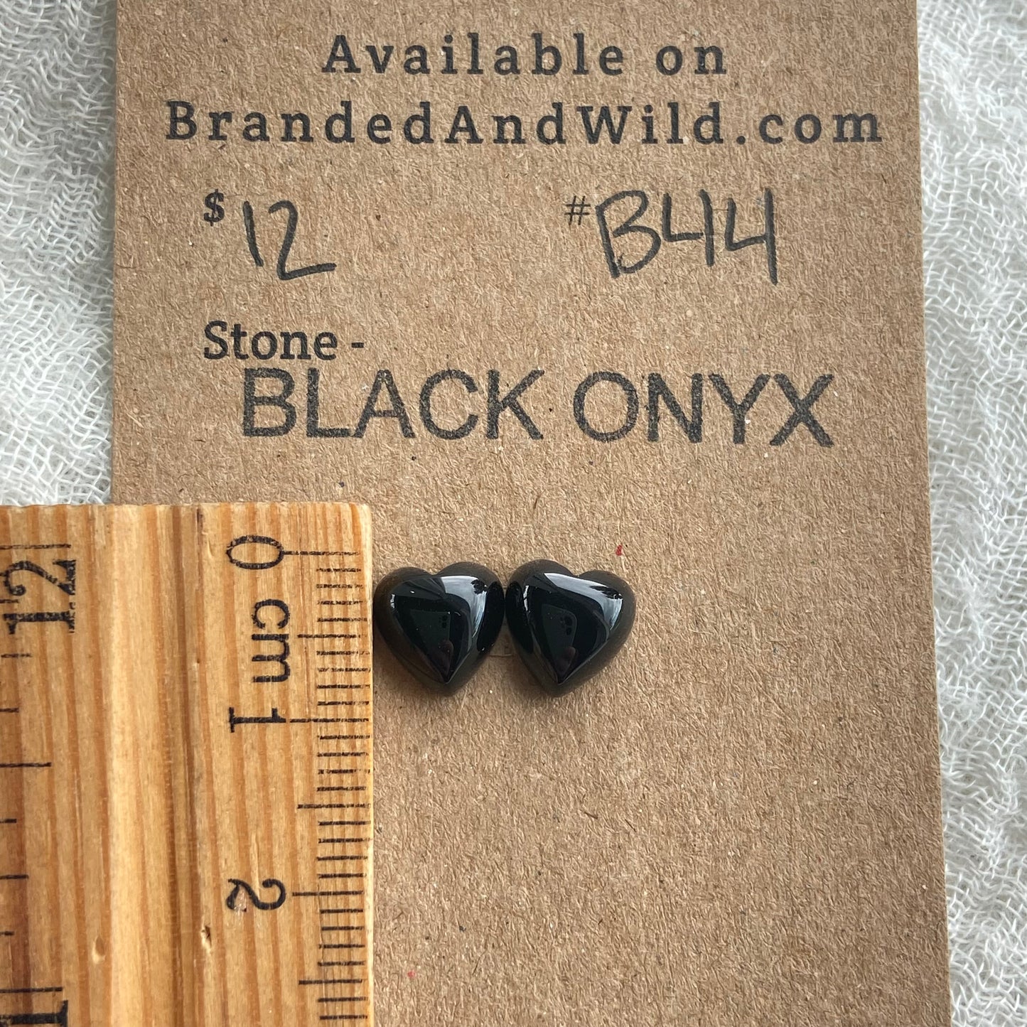 Black Onyx - Cabochon - B44