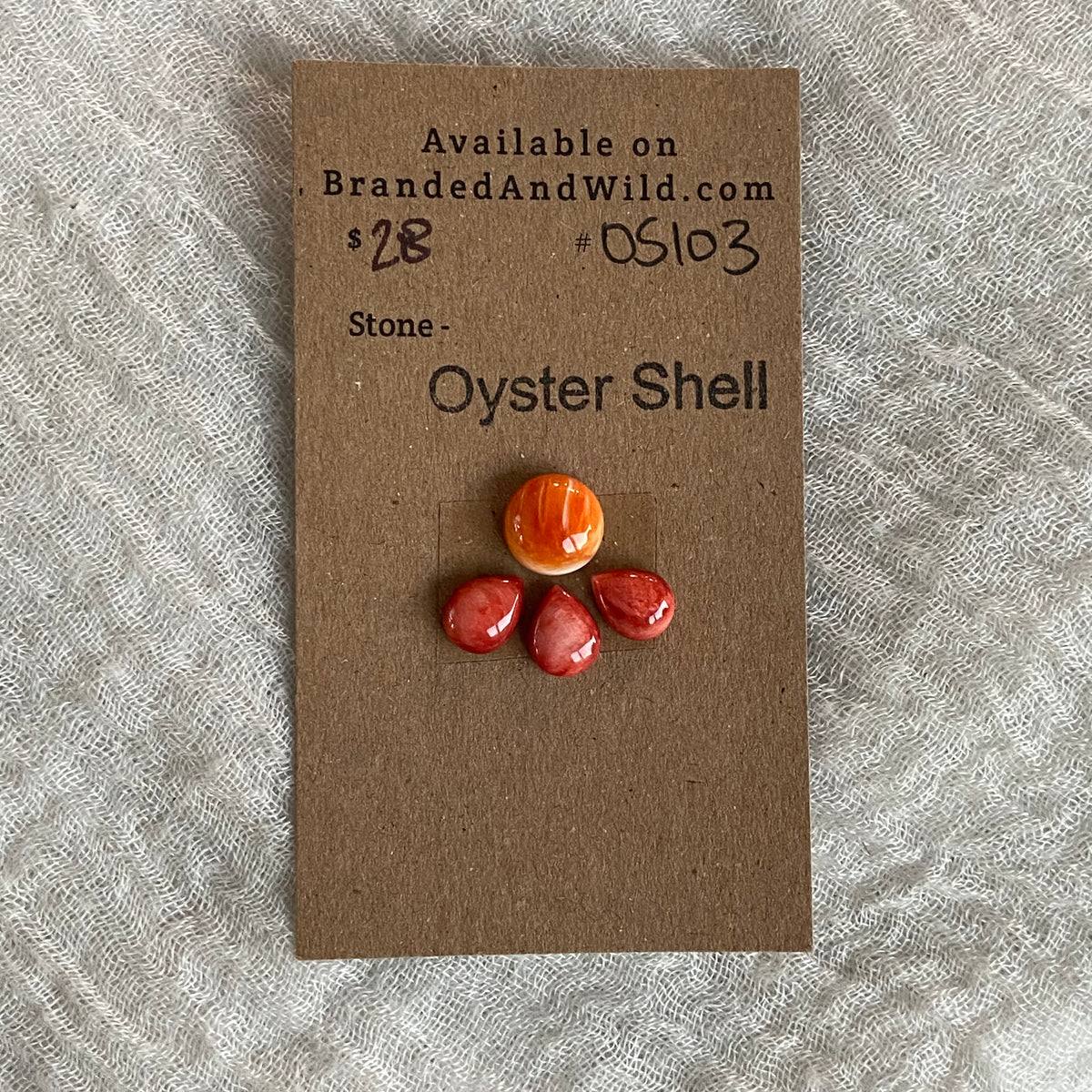 Oyster Shell Cabochon - OS103
