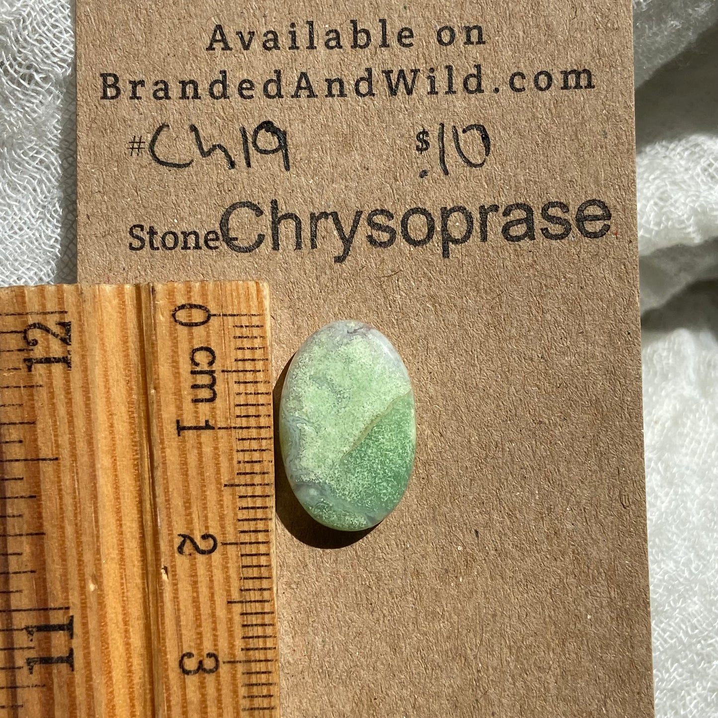 Chrysoprase Cabochon - Ch19