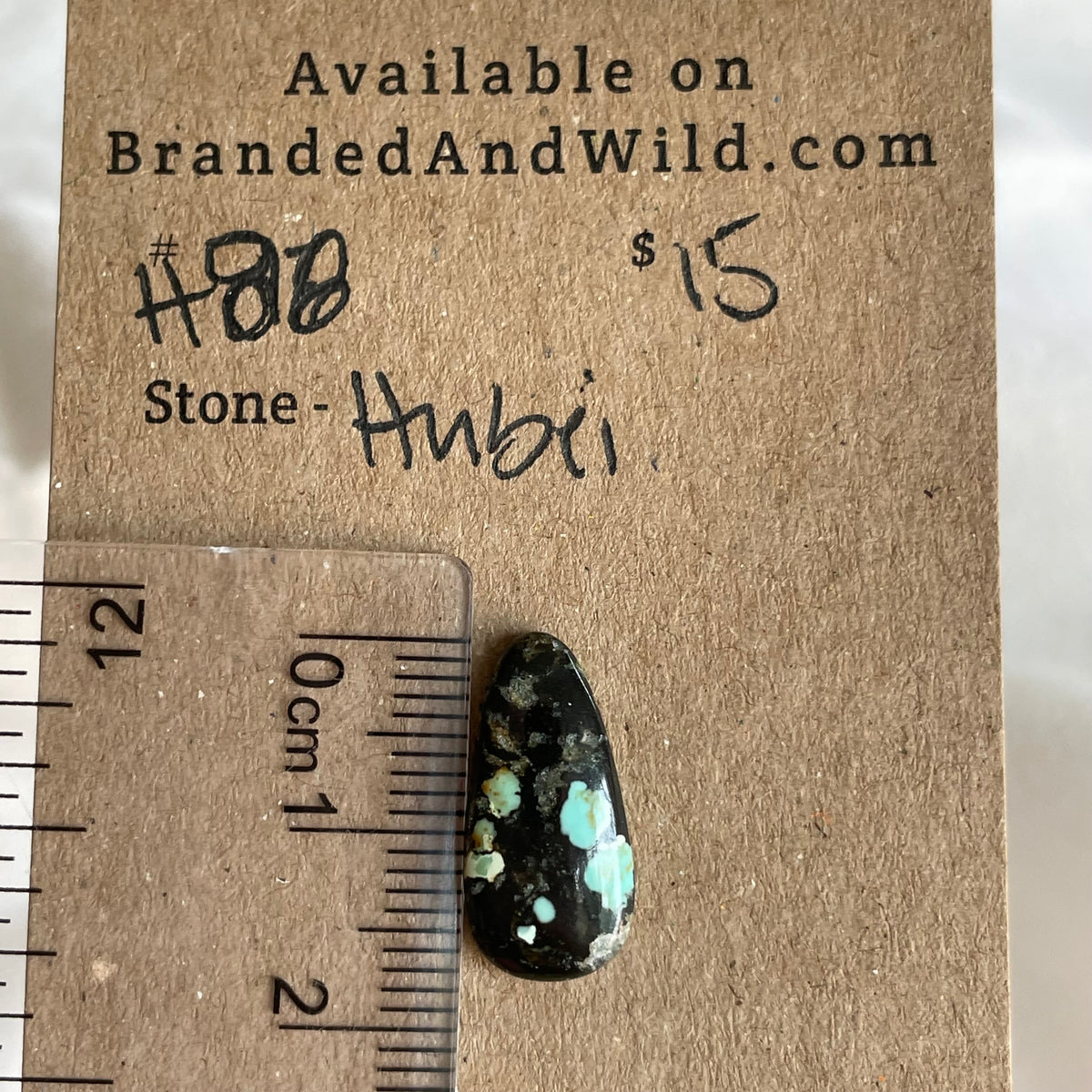 Hubei Turquoise Cabochon - H88 8D88304F-8FD4-4A54-B0D2-7CA2759DF8C8 Brandedandwild.com