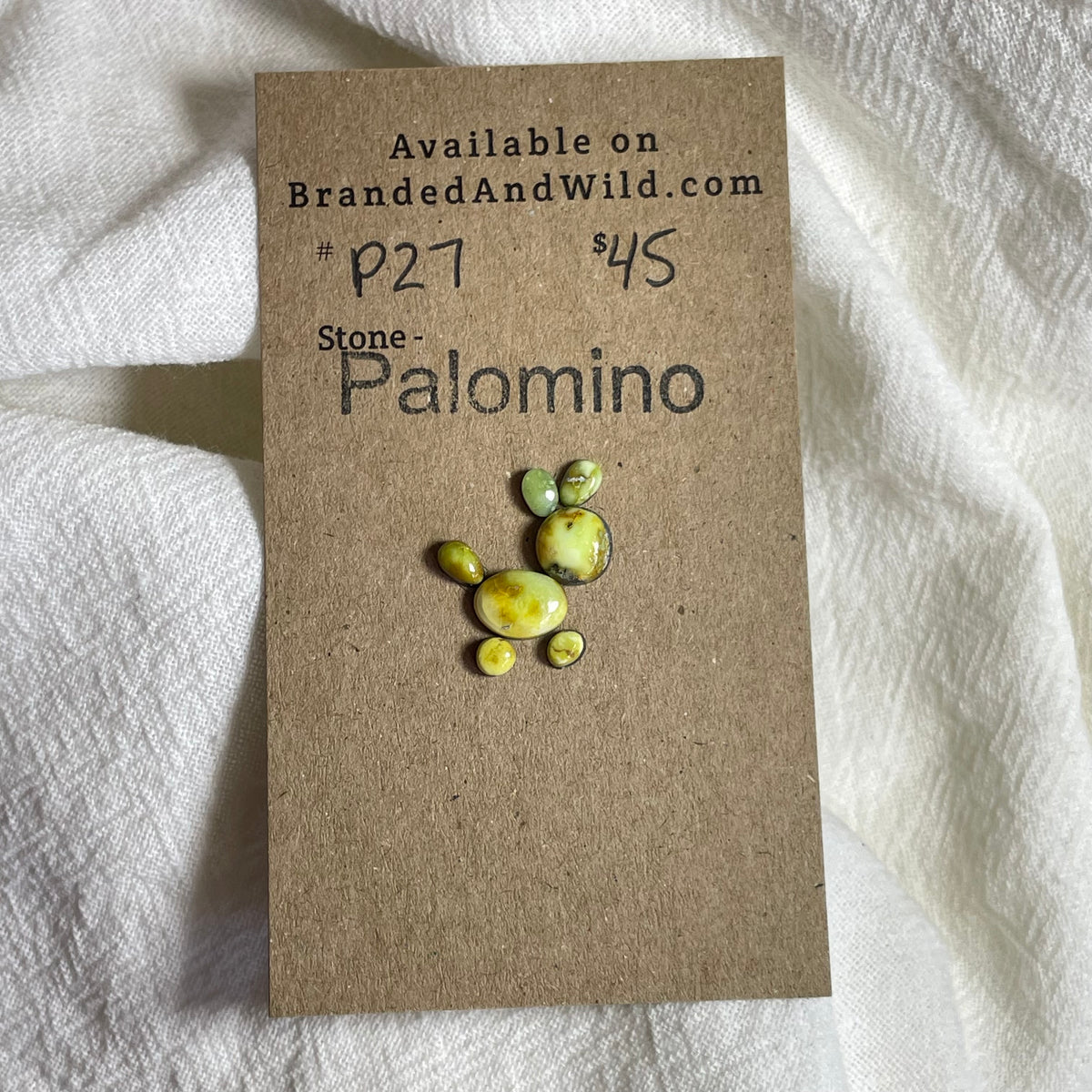 Palomino Cabochon - P27 8DB2068B-4675-4F75-9C94-7E9E5A489C99 Brandedandwild.com