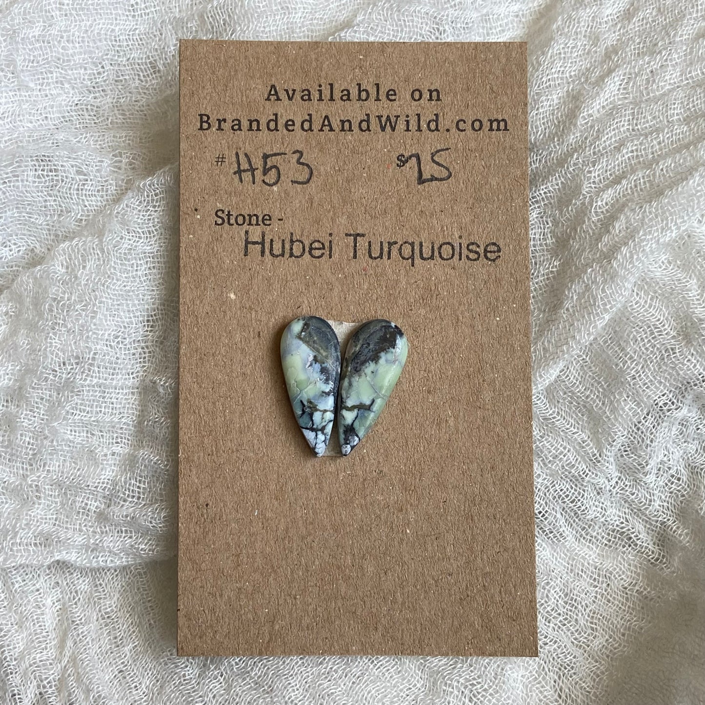 Hubei Turquoise Cabochon - H53
