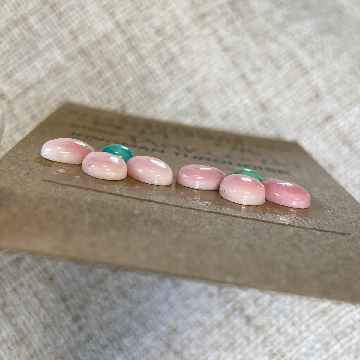 Pink Conch / Kingman Cabochon - PK29 8DCE6C00-A42B-4219-A93C-950DD957BEF2 Brandedandwild.com