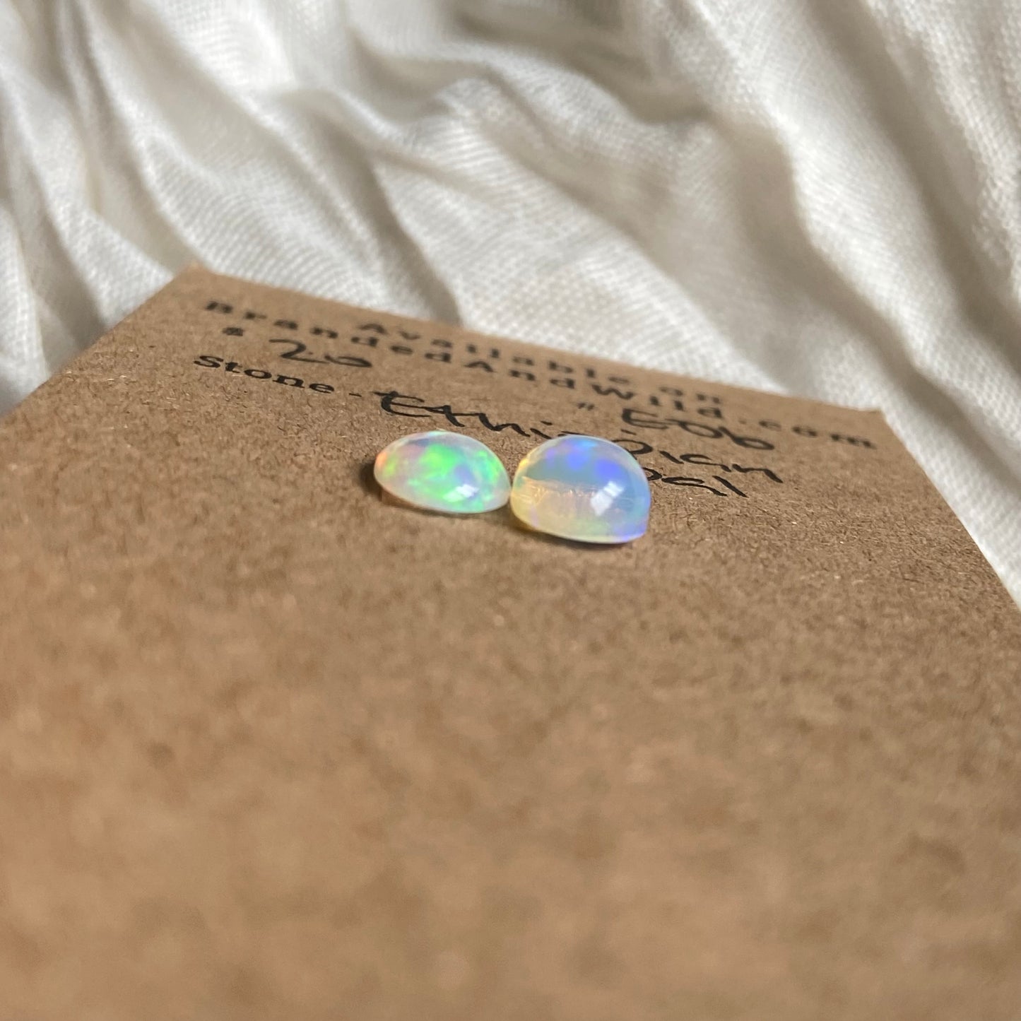 Ethiopian Opal Cabochon - EO6 8DF5F385-D1A6-447E-ADD2-6085E6A03929 Brandedandwild.com