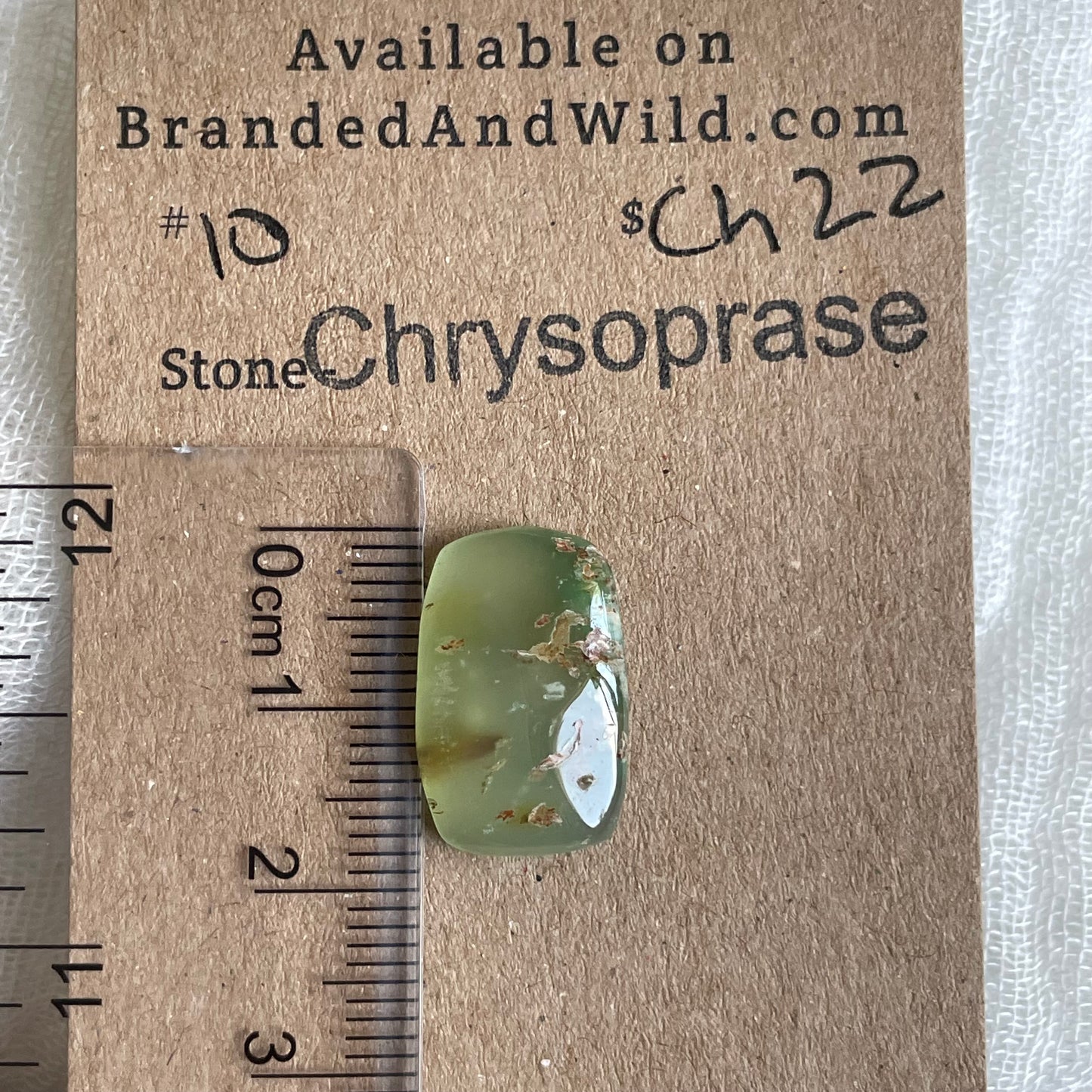 Chrysoprase Cabochon - Ch22