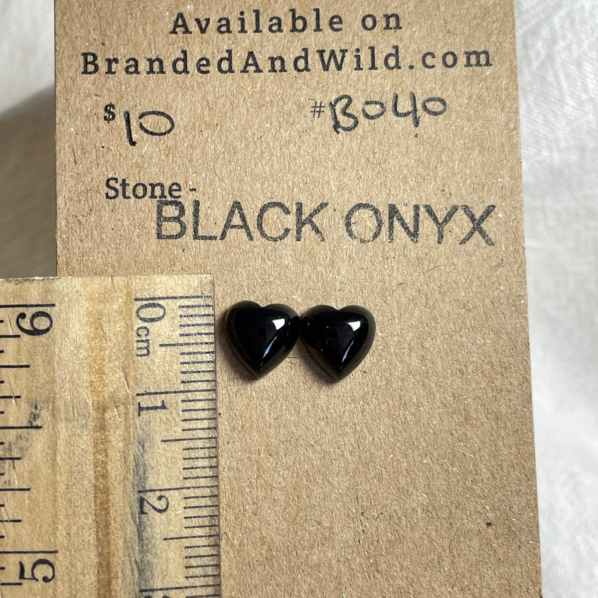 Black Onyx - Cabochon - B040 8E75560A-3F11-4FD5-A73C-E76144CB117B Brandedandwild.com