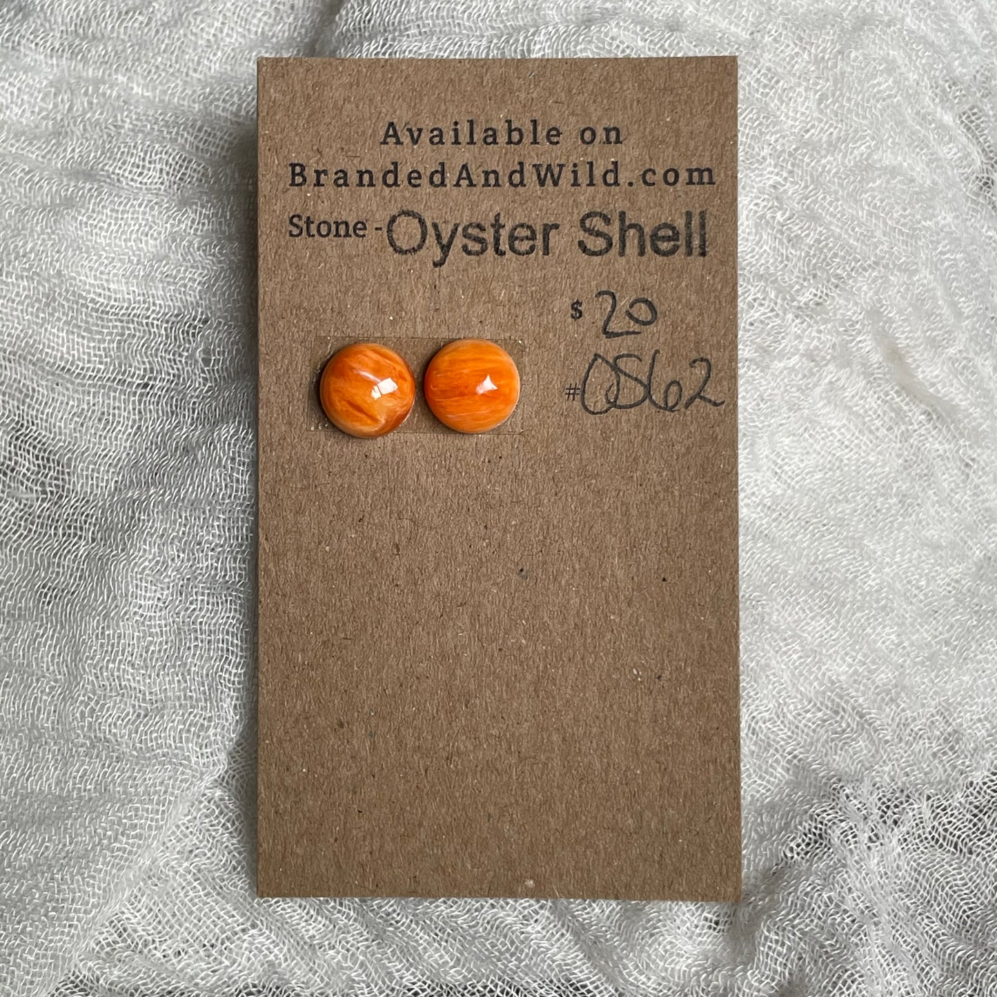 Oyster Shell Cabochon - OS62