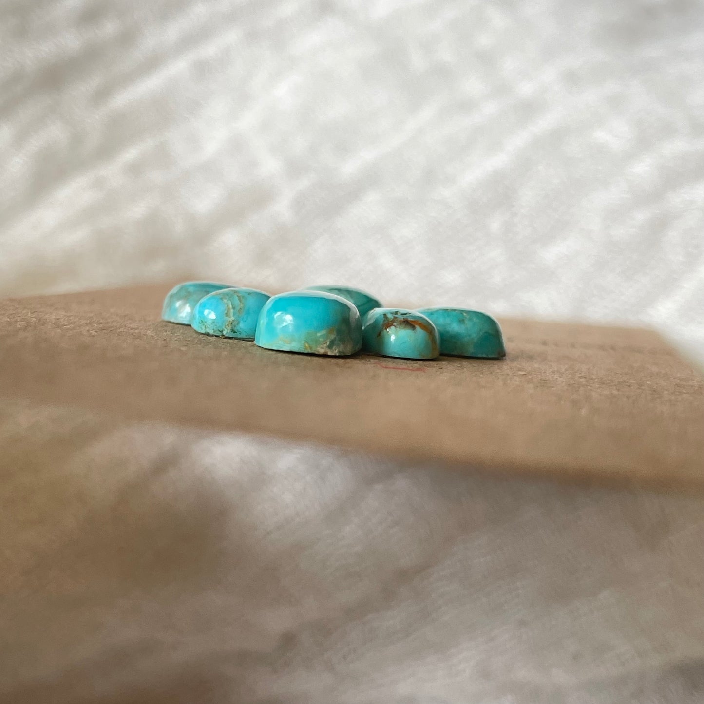 Kingman Turquoise Cabochon - KT27 8EAEE3EC-6155-4222-A847-9573A9A5CB05 Brandedandwild.com