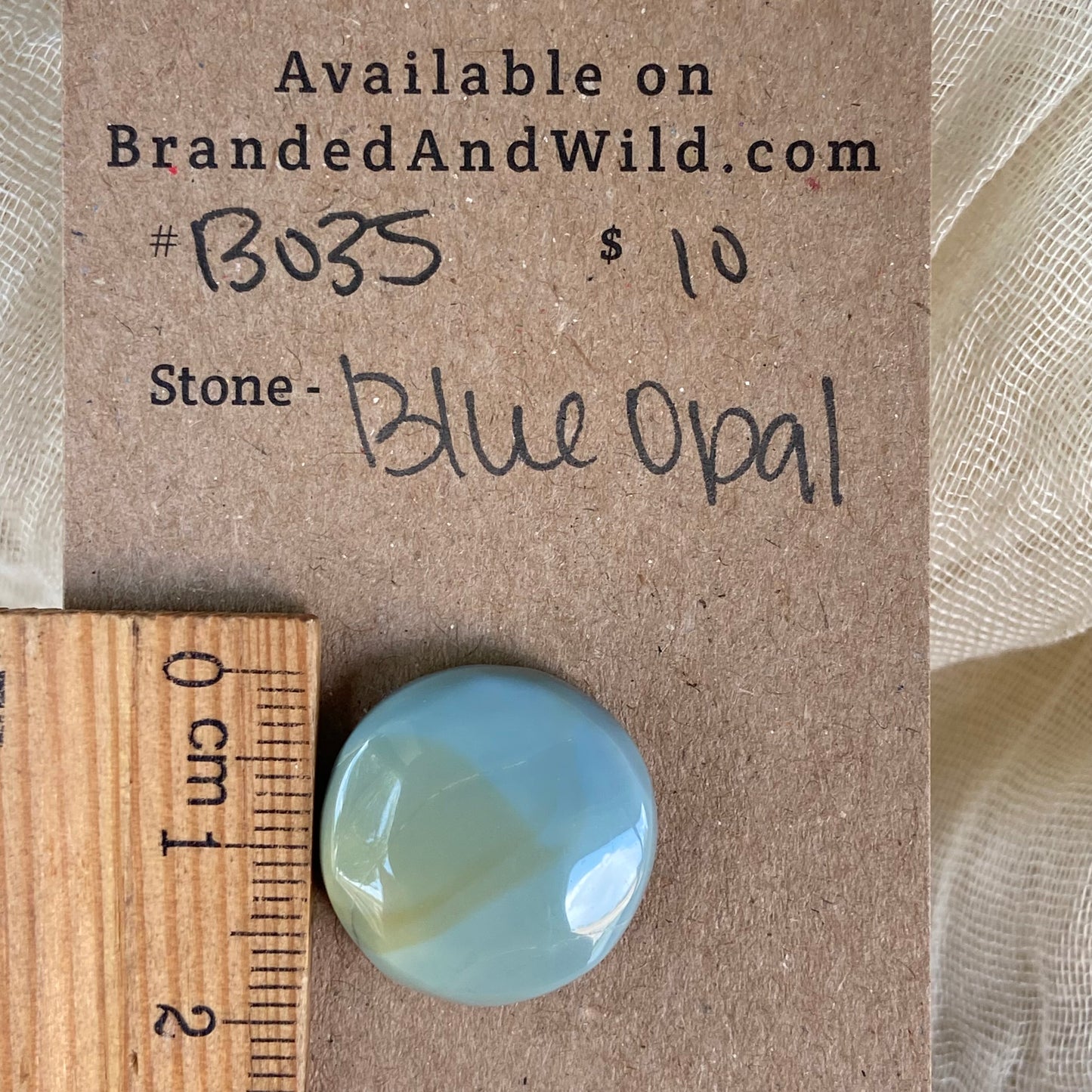 Blue Opal Cabochon - B035