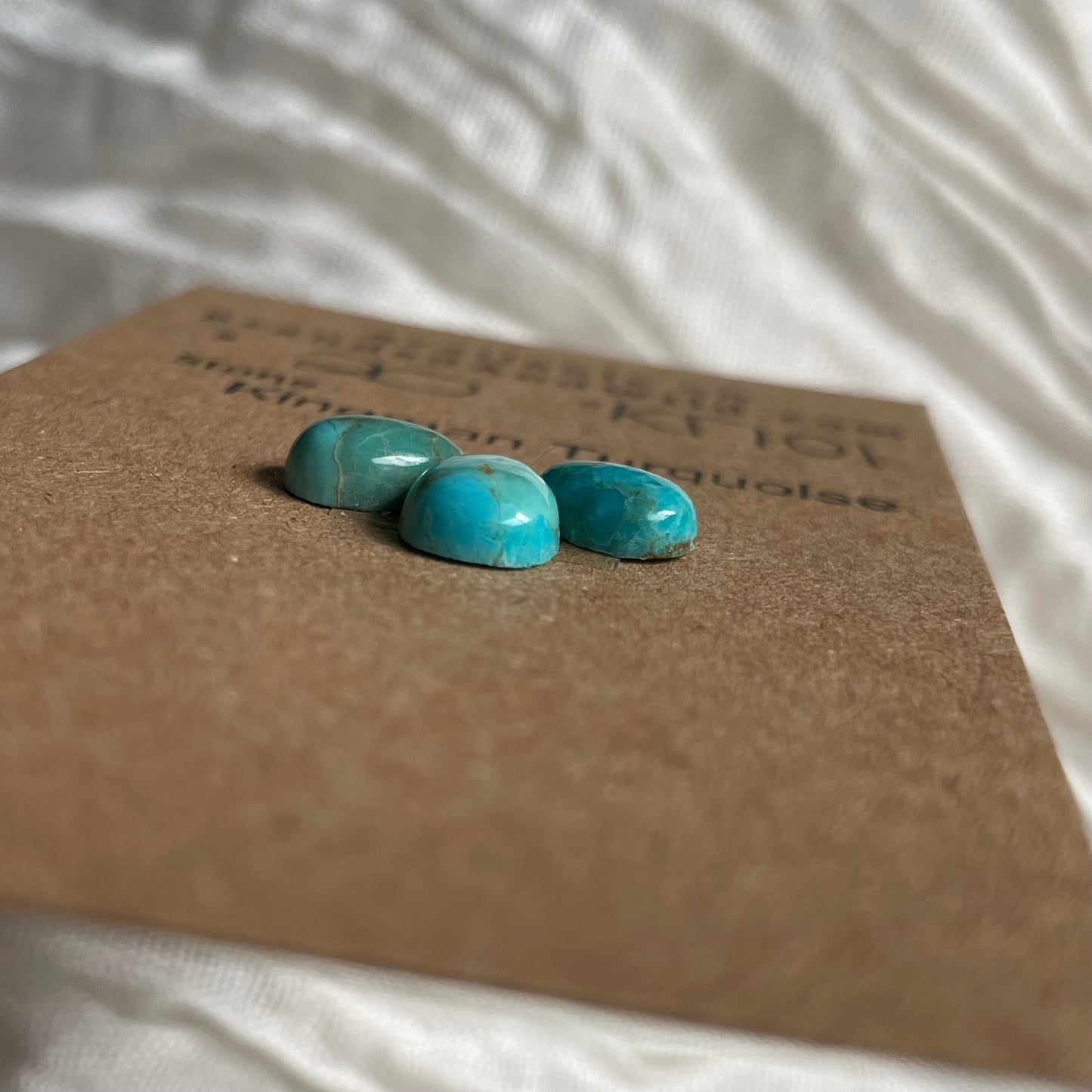 Kingman Turquoise Cabochon - KT101 8EC05E84-02A6-4739-88B9-BAA33316C62D Brandedandwild.com