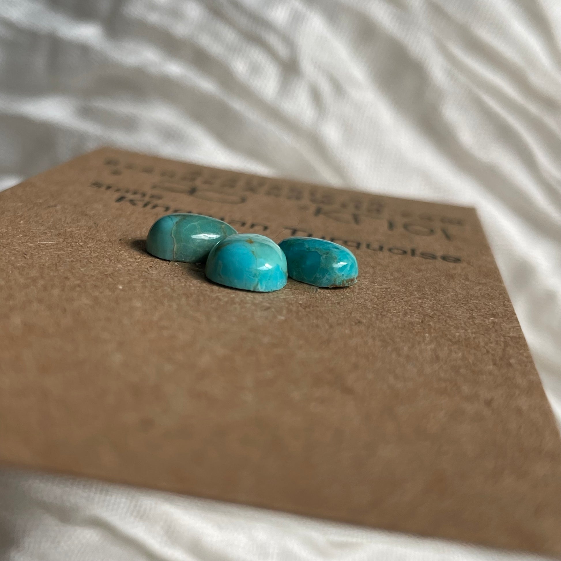 Kingman Turquoise Cabochon - KT101 8EC05E84-02A6-4739-88B9-BAA33316C62D Brandedandwild.com