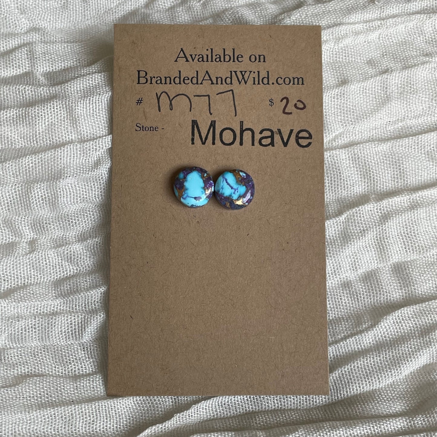 Mohave Cabochon - M77 Cabochon 8EC92B77-CBA2-4E3A-89F5-4D8AC17C6896 Brandedandwild.com
