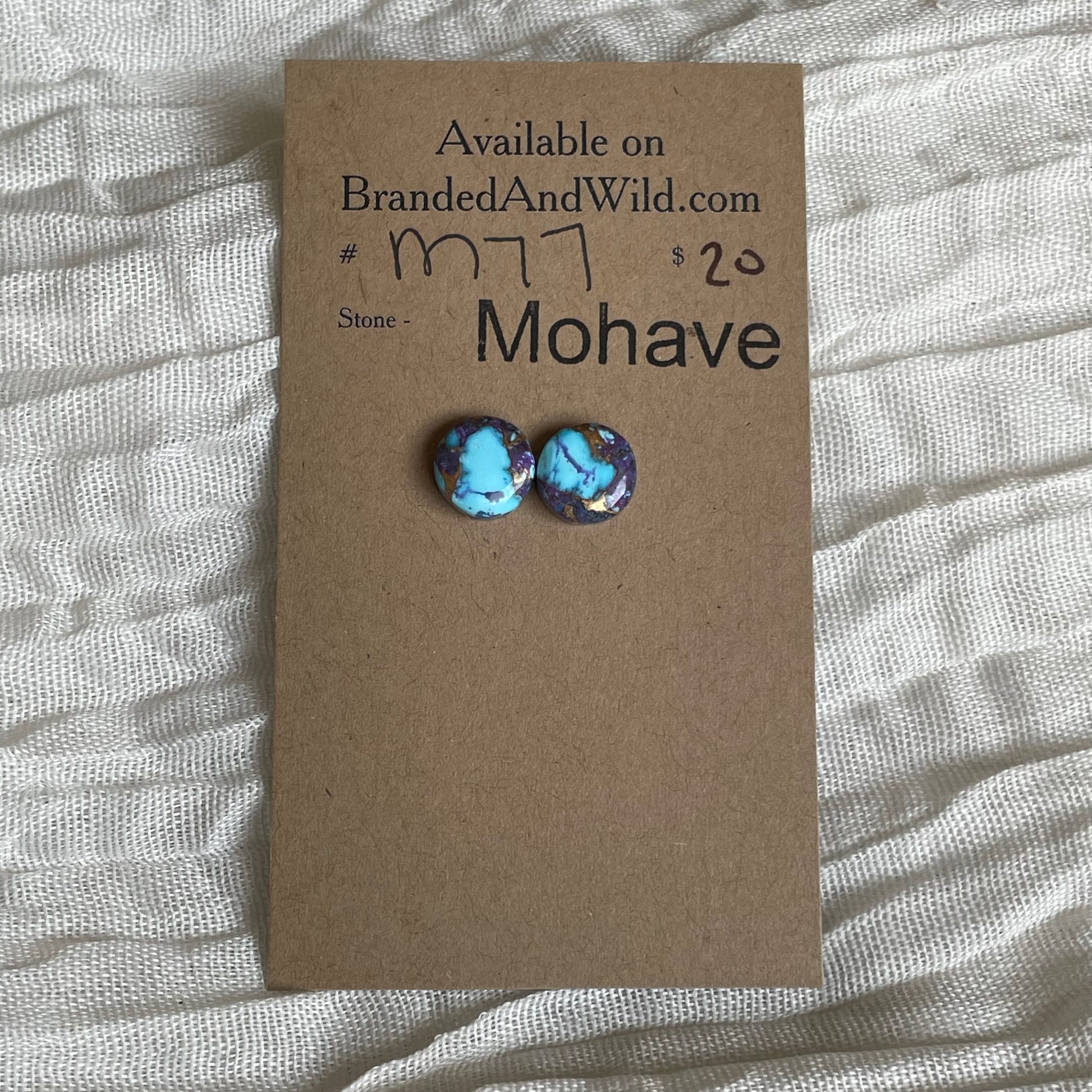 Mohave Cabochon - M77 Cabochon 8EC92B77-CBA2-4E3A-89F5-4D8AC17C6896 Brandedandwild.com