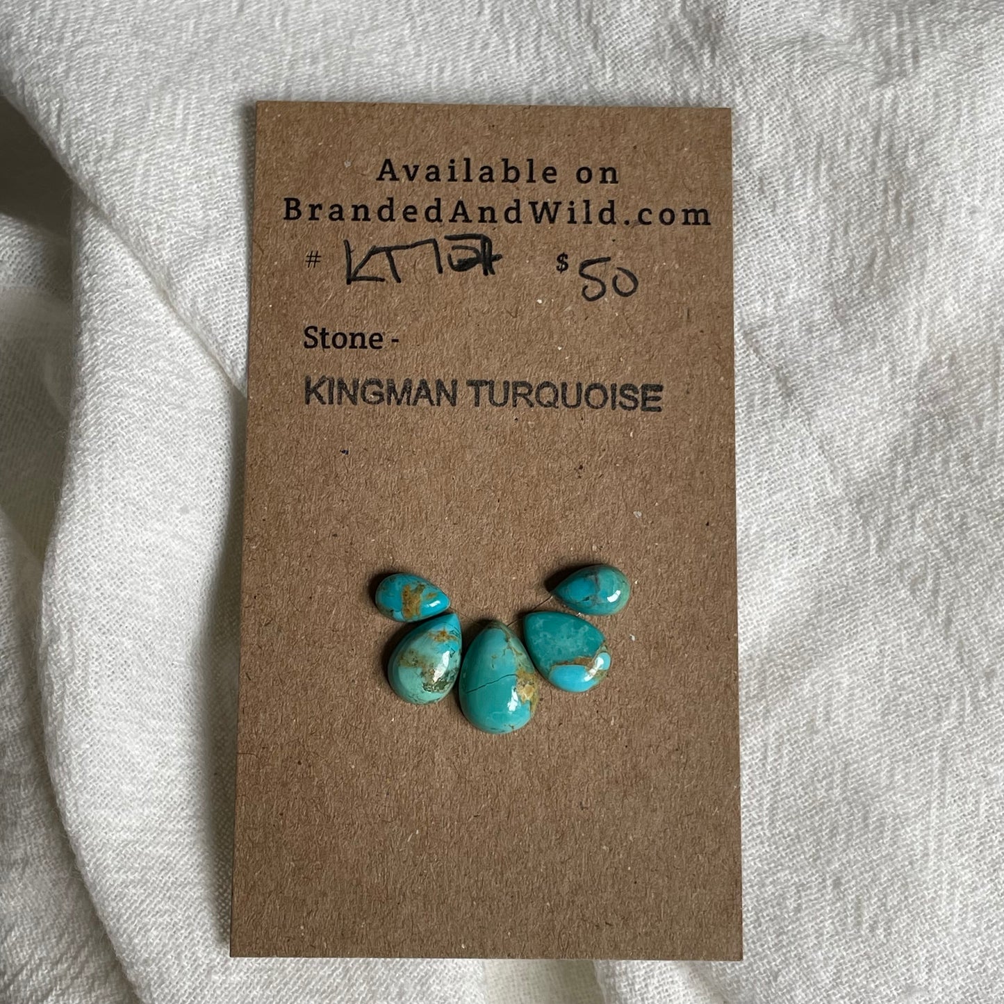 Kingman Turquoise Cabochon - KT17