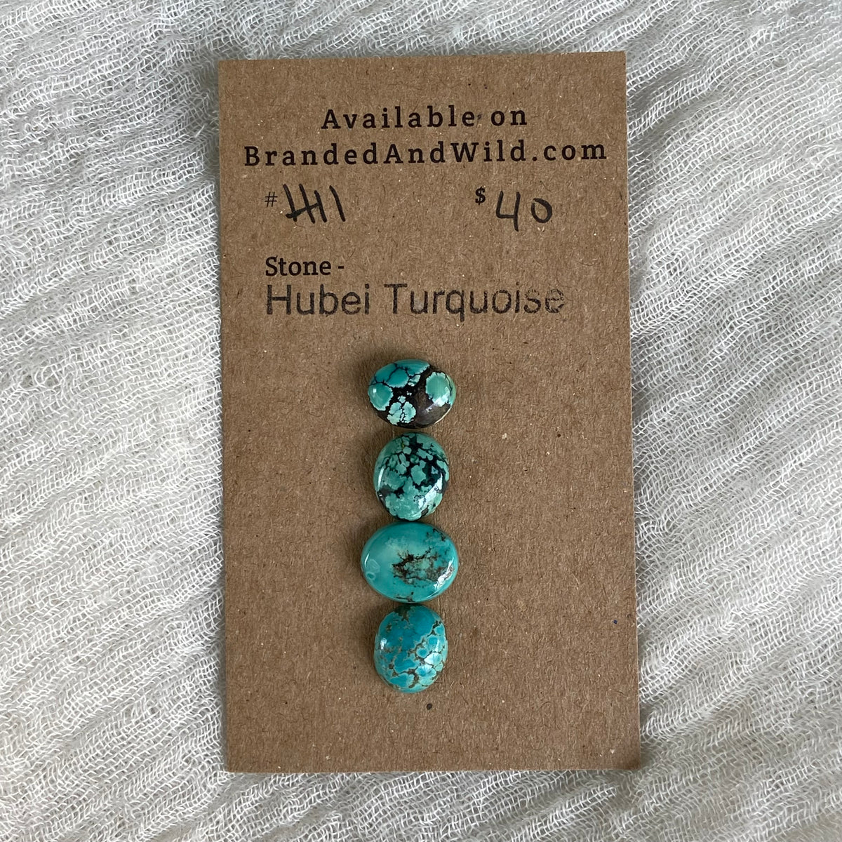 Hubei Turquoise Cabochon - H11