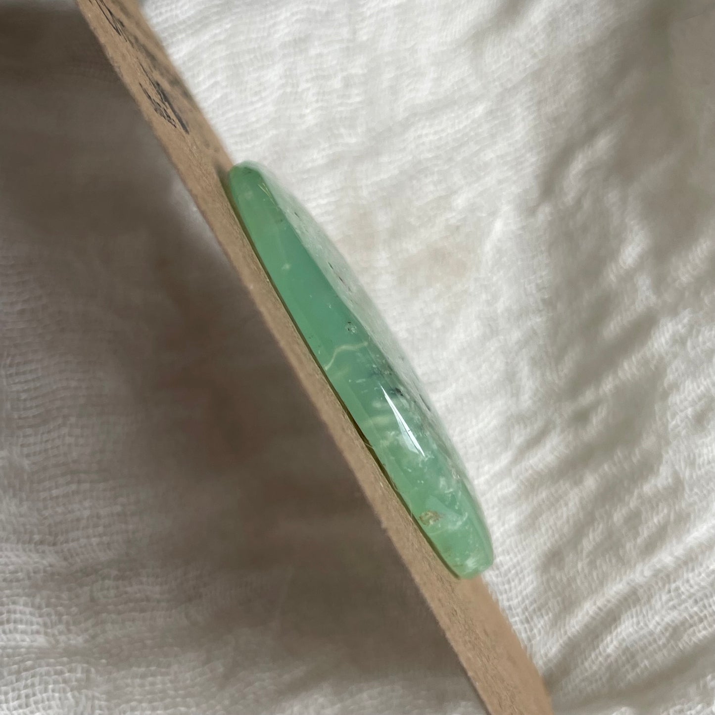 Chrysoprase Cabochon - Ch3 8F32F38C-7668-4B90-B3B4-3F6BC72DEE26 Brandedandwild.com