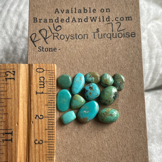 Royston Turquoise Cabochon - RR16 8FA41C47-A990-4E09-BF7E-97E5974AF0FC Brandedandwild.com