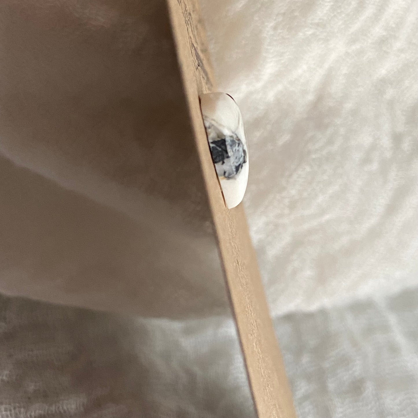 White Buffalo Cabochon - WB49