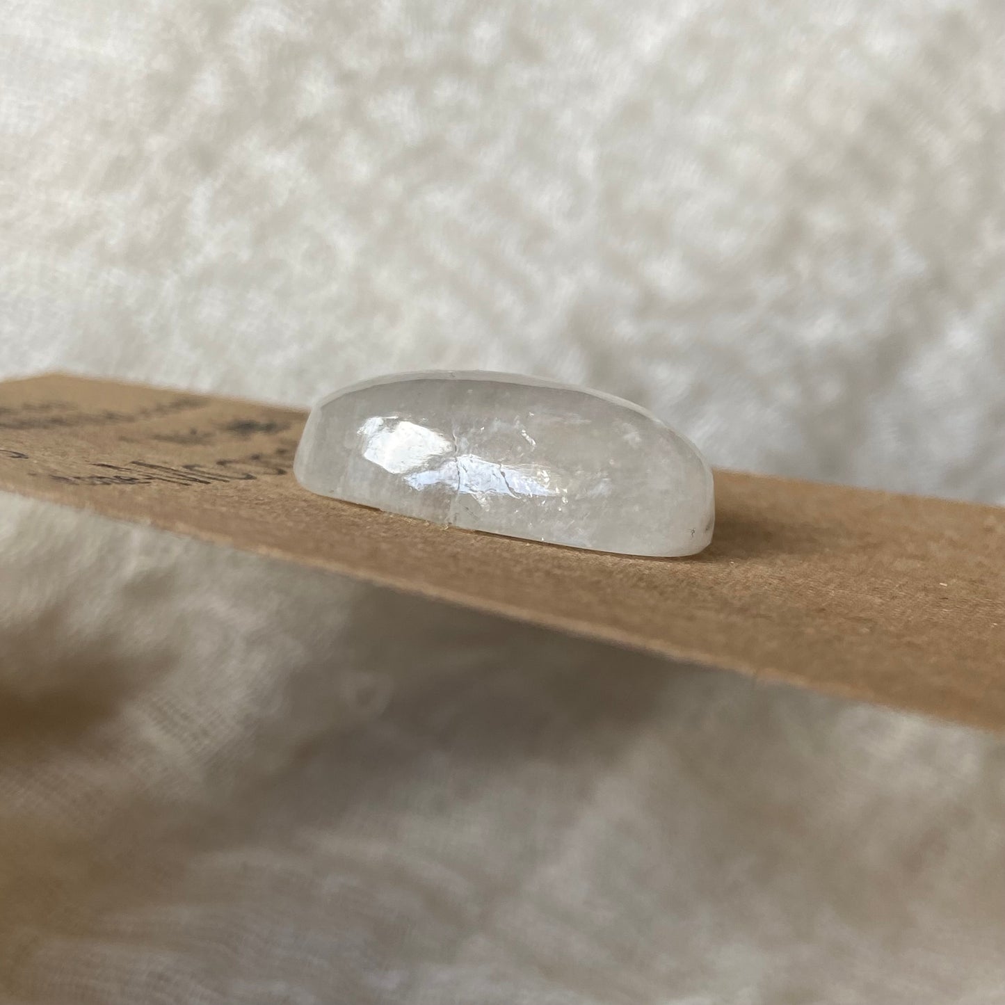 Moonstone cabochon - MS11 8FECB139-97D3-4659-BAA3-ECB9DFC0B6D6 Brandedandwild.com