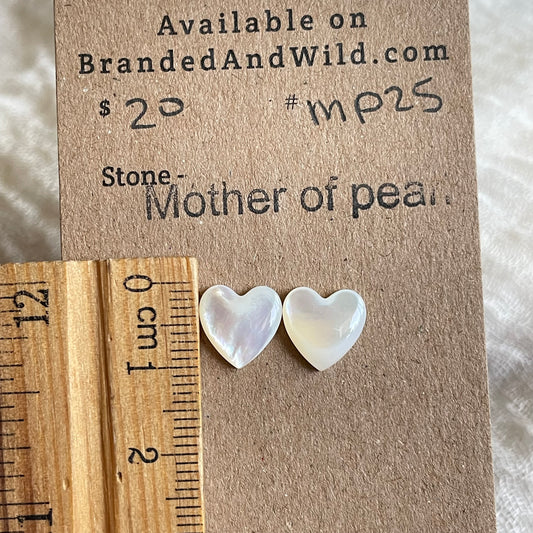 Mother of pearl cabochon - MP25 9022F797-C647-4DCA-8B5F-BECE3577B2AD Brandedandwild.com