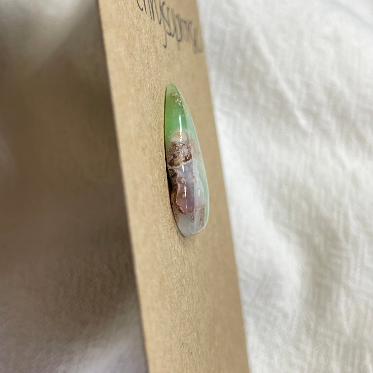 Chrysoprase Cabochon - CH108 902A66D9-5733-407A-8D2A-78B271DE7780 Brandedandwild.com