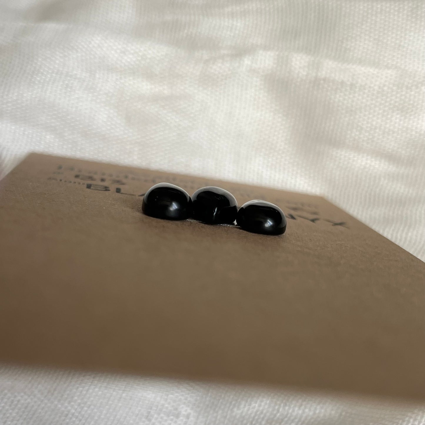 Black Onyx - Cabochon - B13 90453C04-6A00-419E-8105-963DD71133E0 Brandedandwild.com